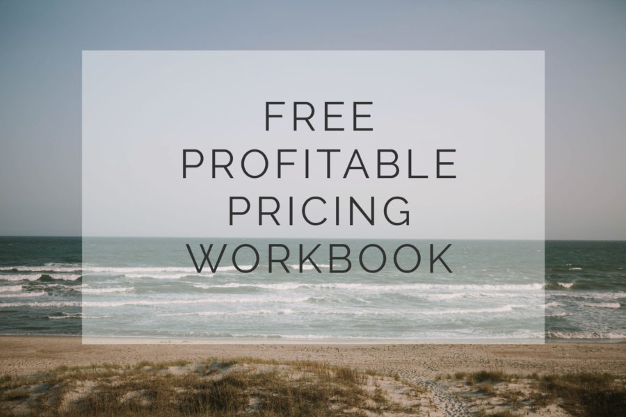 FREE Profitable Pricing Workbook