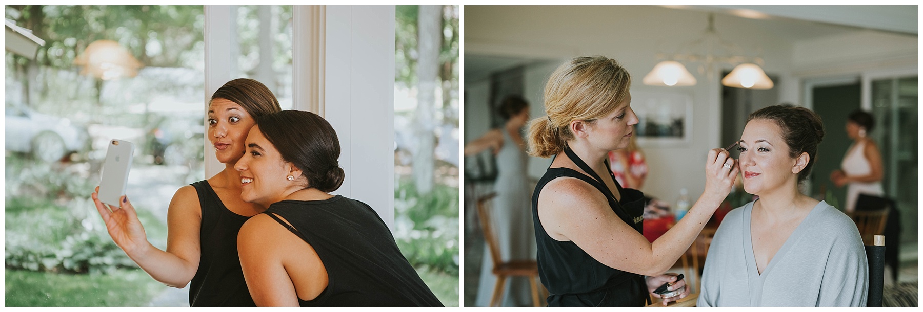 Getting ready photos and makeup by Makeup Artists Guild | Photography by Amy Donohue Photography