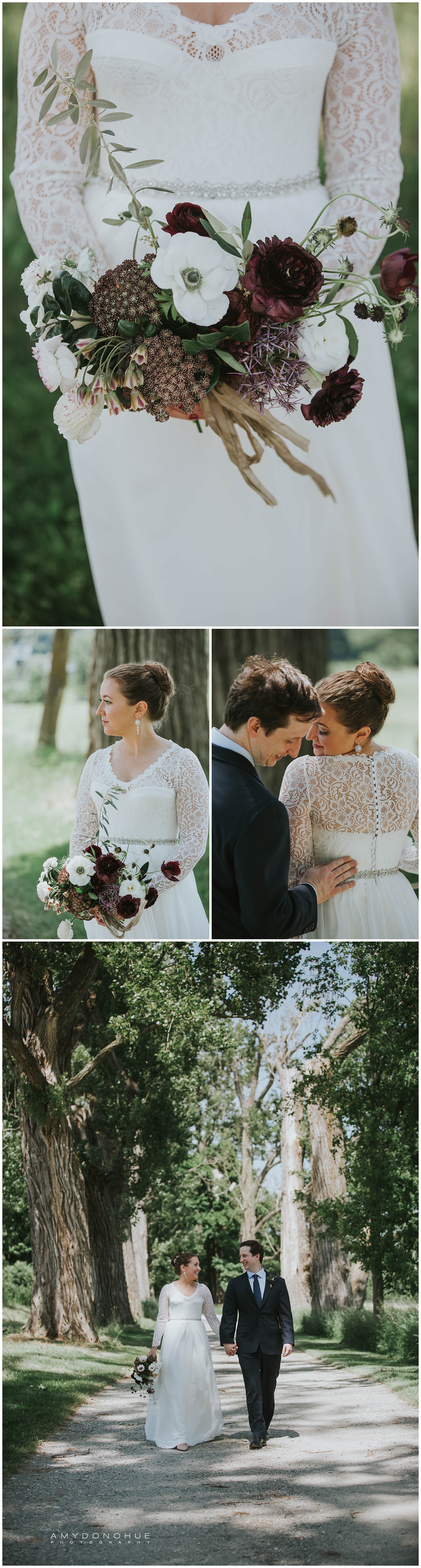 Bride and groom first look at Shelburne Farms | Photography by Amy Donohue Photography