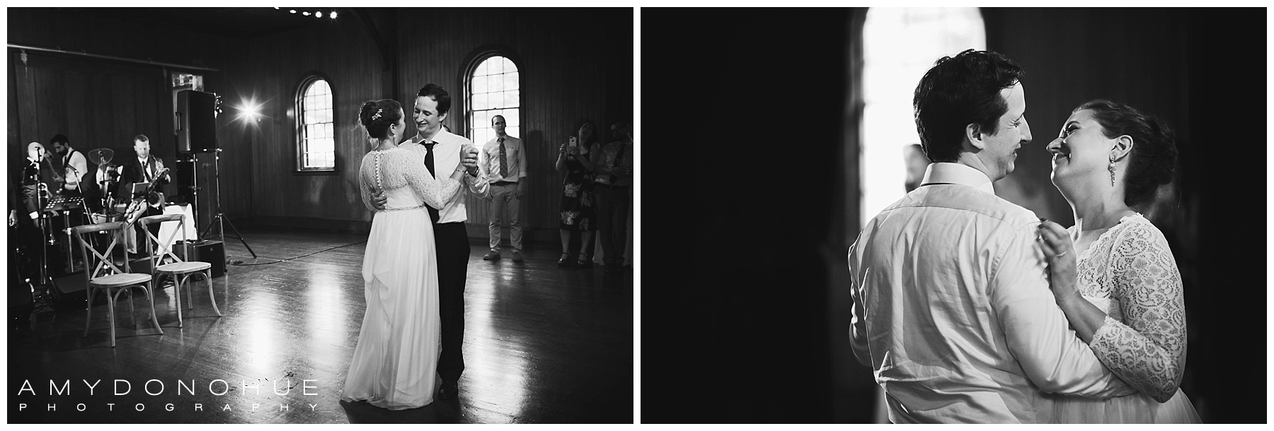 Bride and Groom First Dance | Amy Donohue Photography