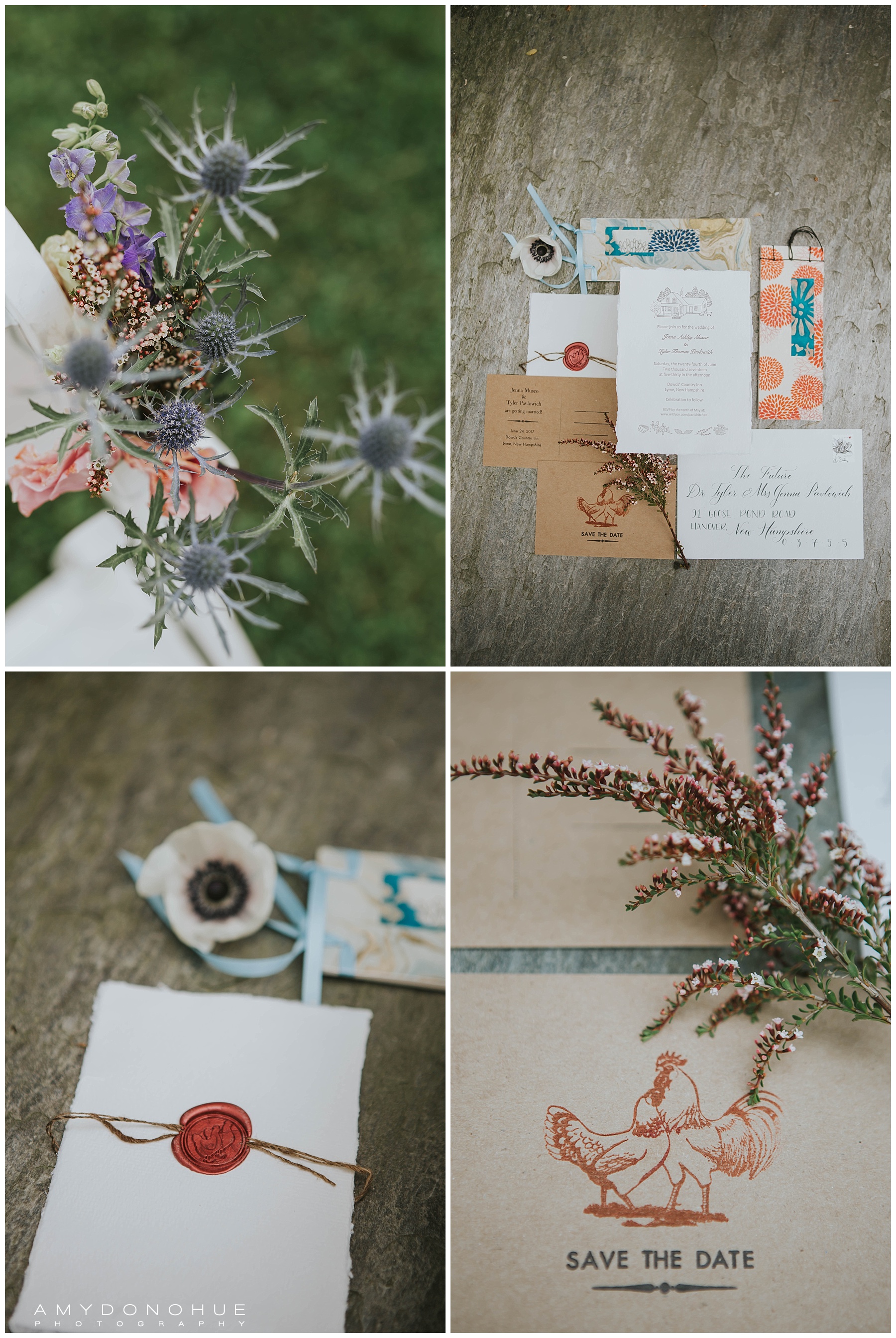 Wedding Stationery © Amy Donohue Photography