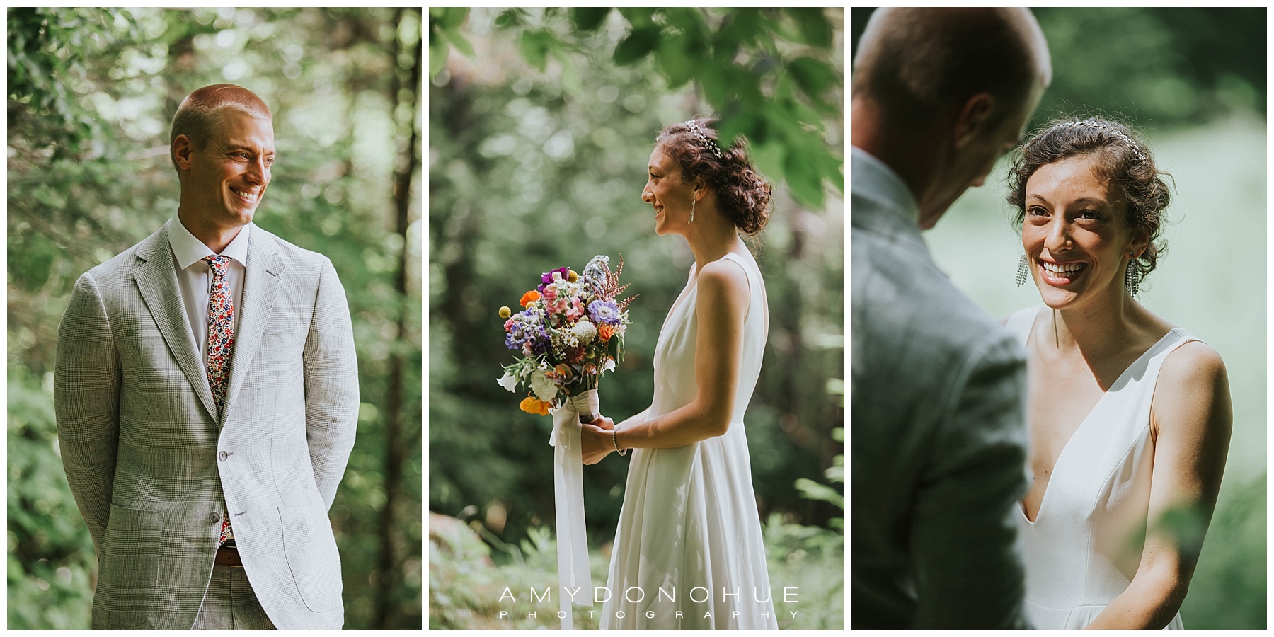 First Look © Amy Donohue Photography