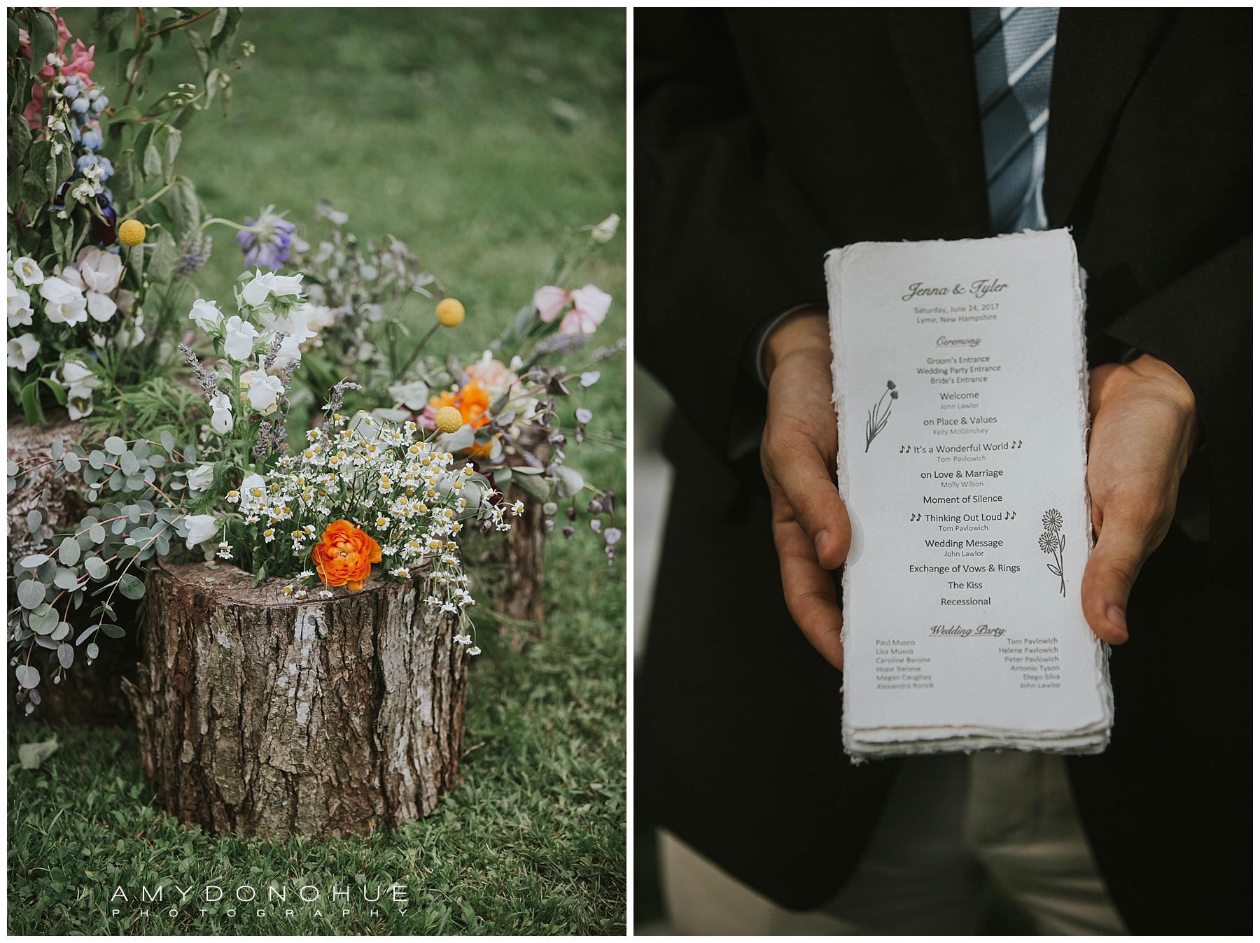 Ceremony Details © Amy Donohue Photography