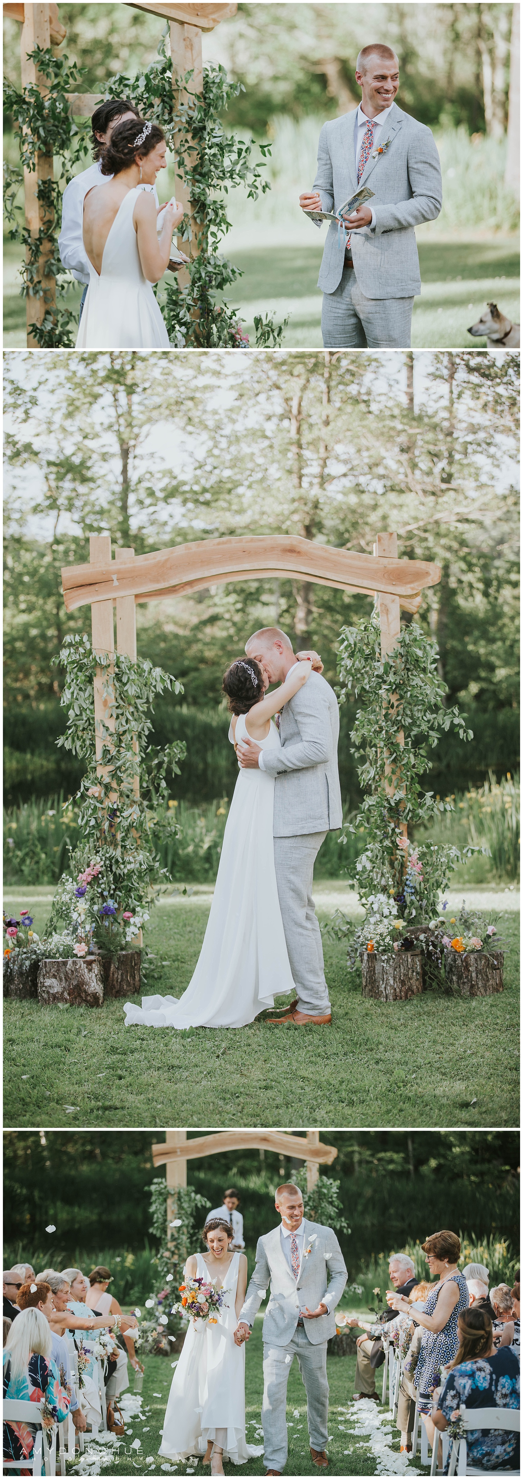 Wedding Ceremony © Amy Donohue Photography