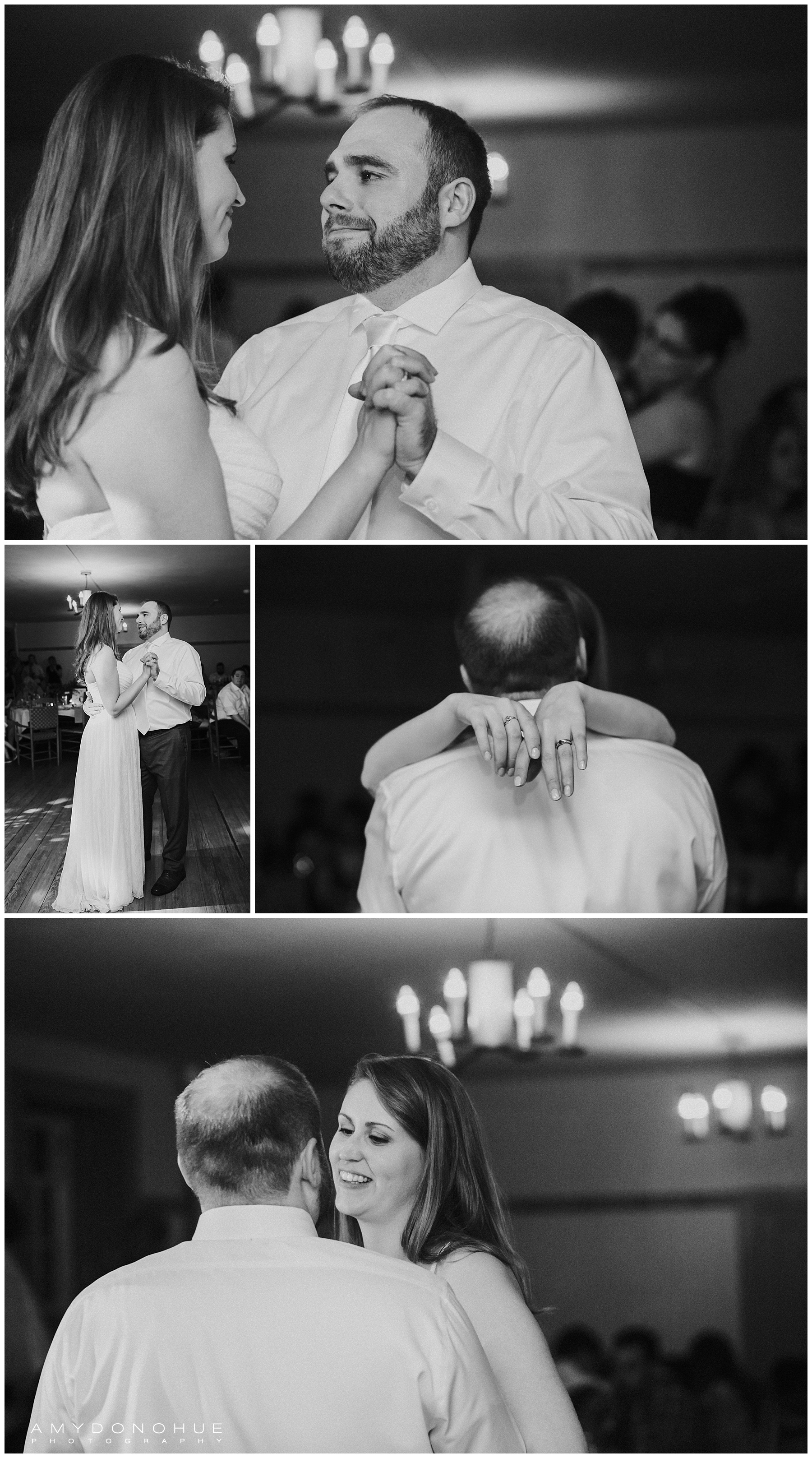 First Dance Photos © Amy Donohue Photography | New Hampshire Wedding Photographer | Enfield Shaker Museum