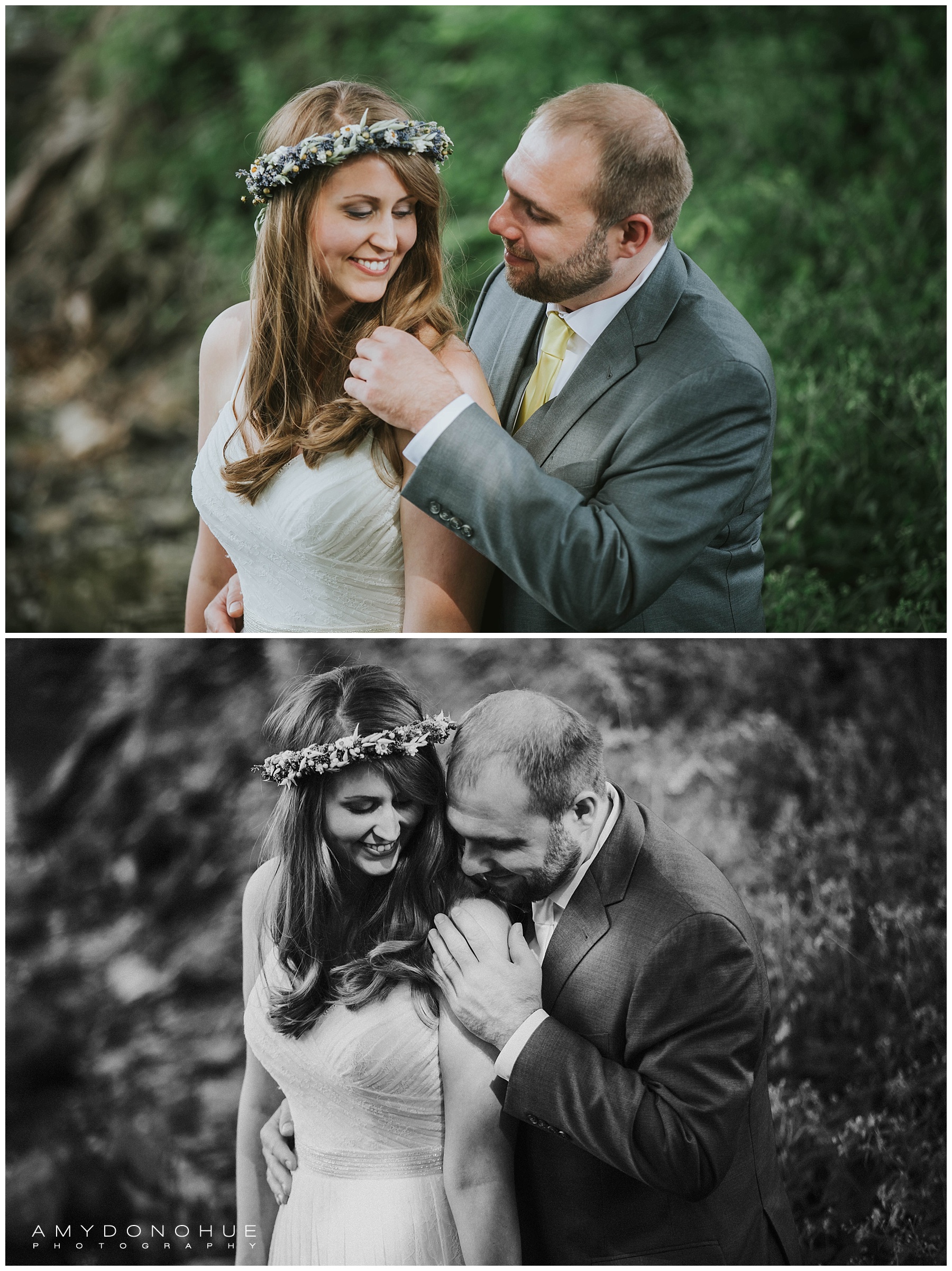 Woodland Bridal Portraits | Enfield Shaker Museum | © Amy Donohue Photography