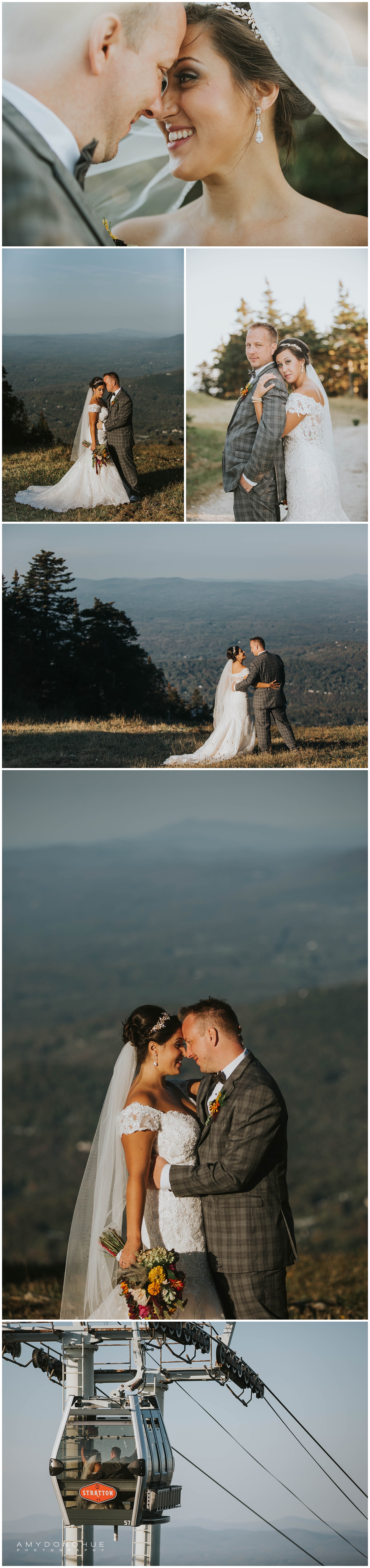 Stratton Mountain Resort Wedding | Vermont Wedding Photographer © Amy Donohue Photography