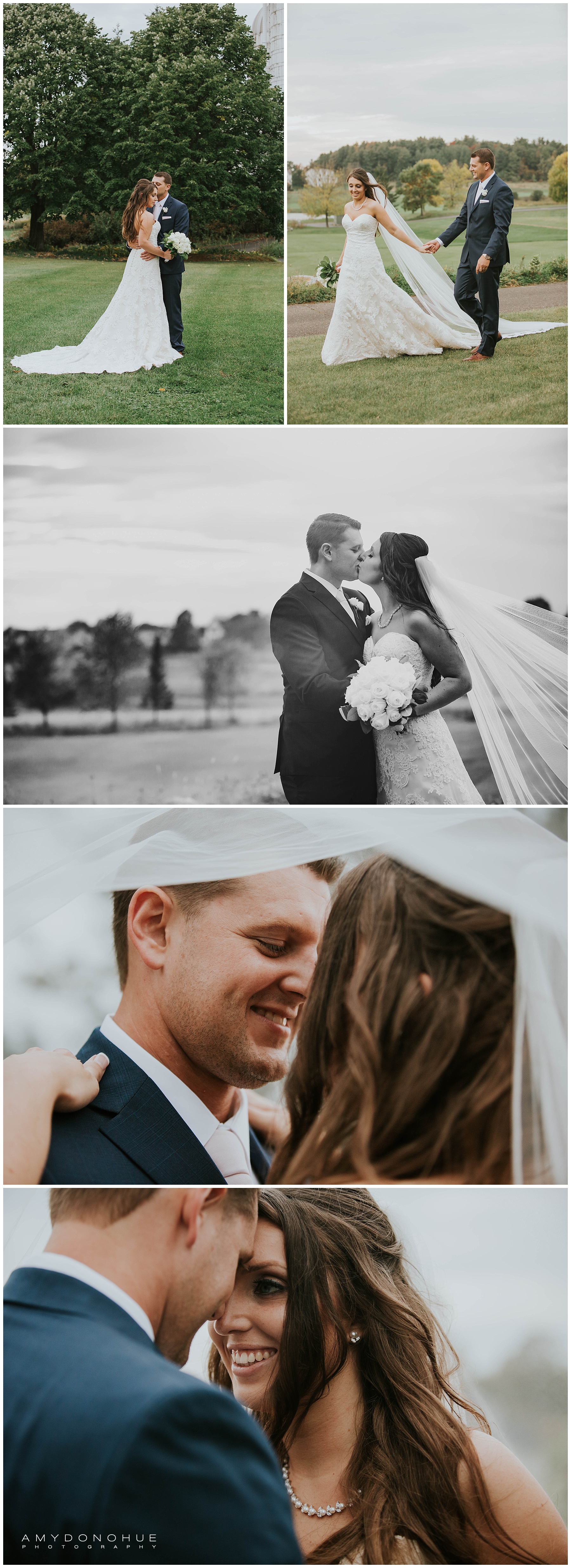 Bridal Portraits | Vermont Wedding Photographer | © Amy Donohue Photography