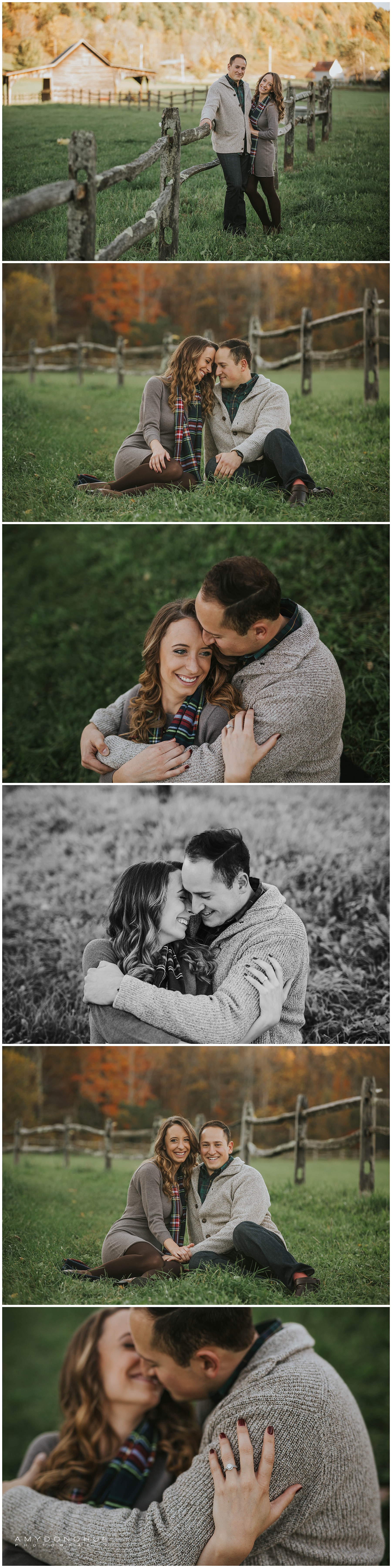 Vermont Engagement and Wedding Photographer | © Amy Donohue Photography