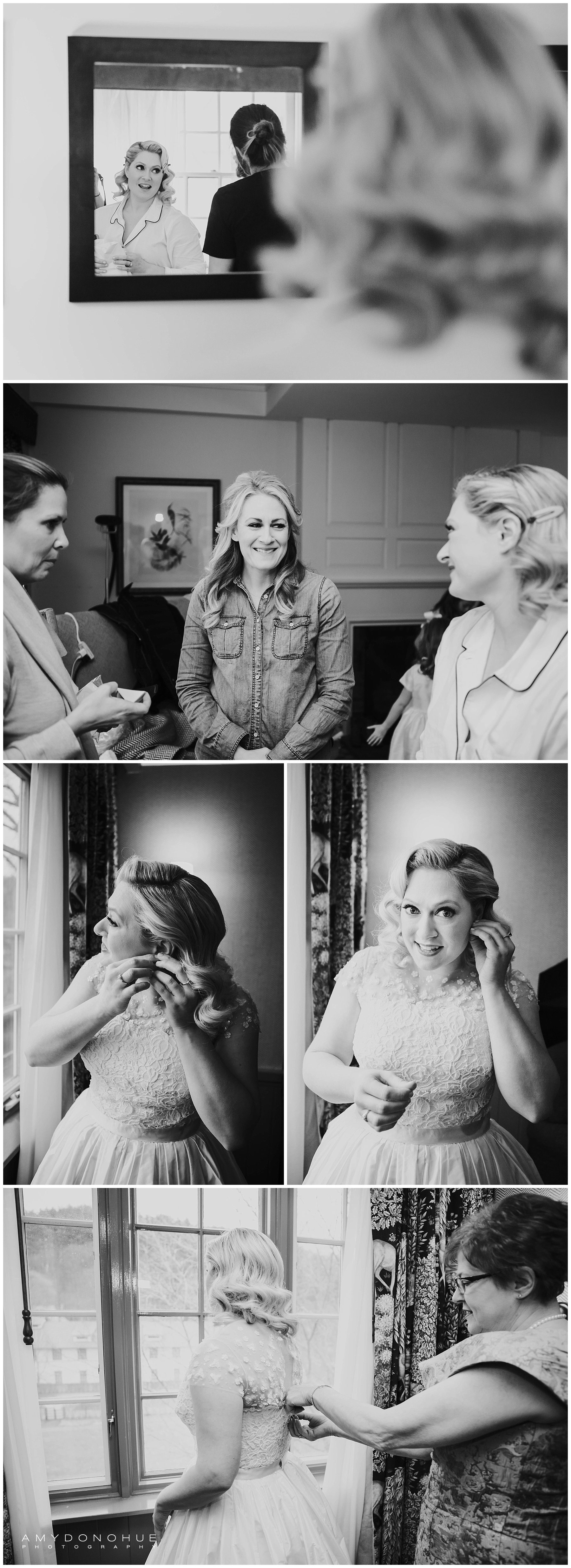Bride Getting Ready | Vermont Wedding Photographer