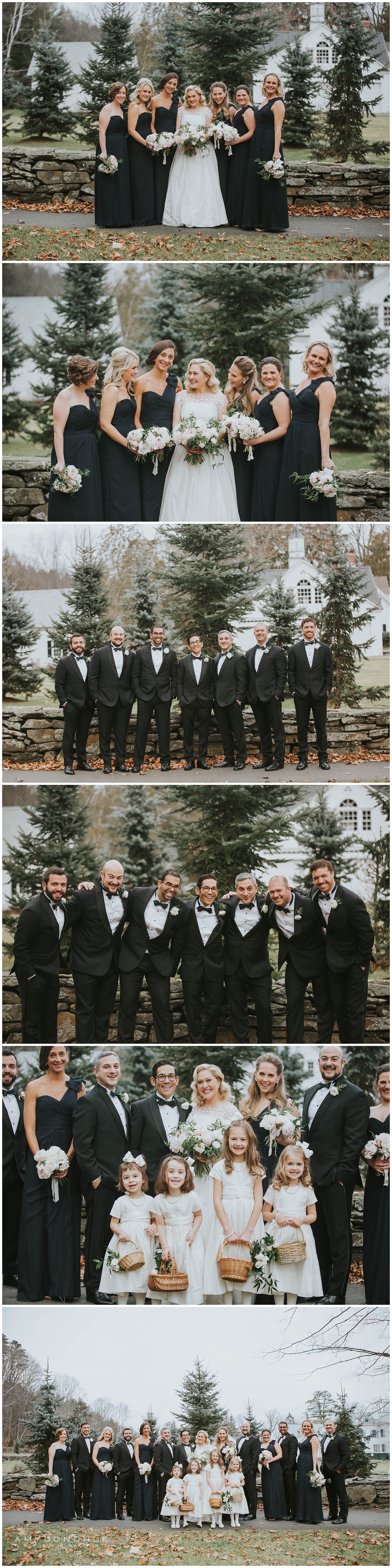 Bridal Party Photos | Vermont Wedding Photographer