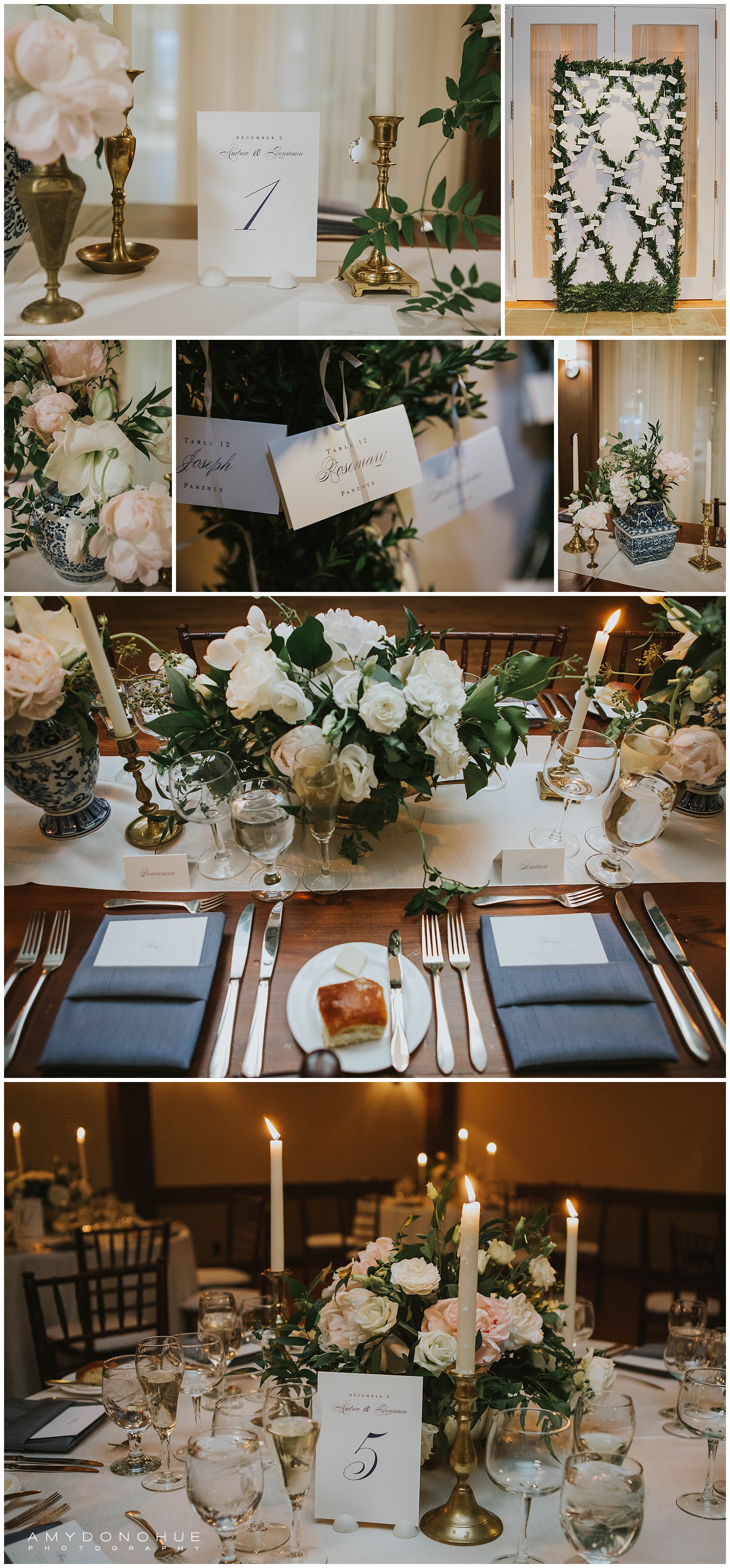 Wedding Reception Details | Vermont Wedding Photographer