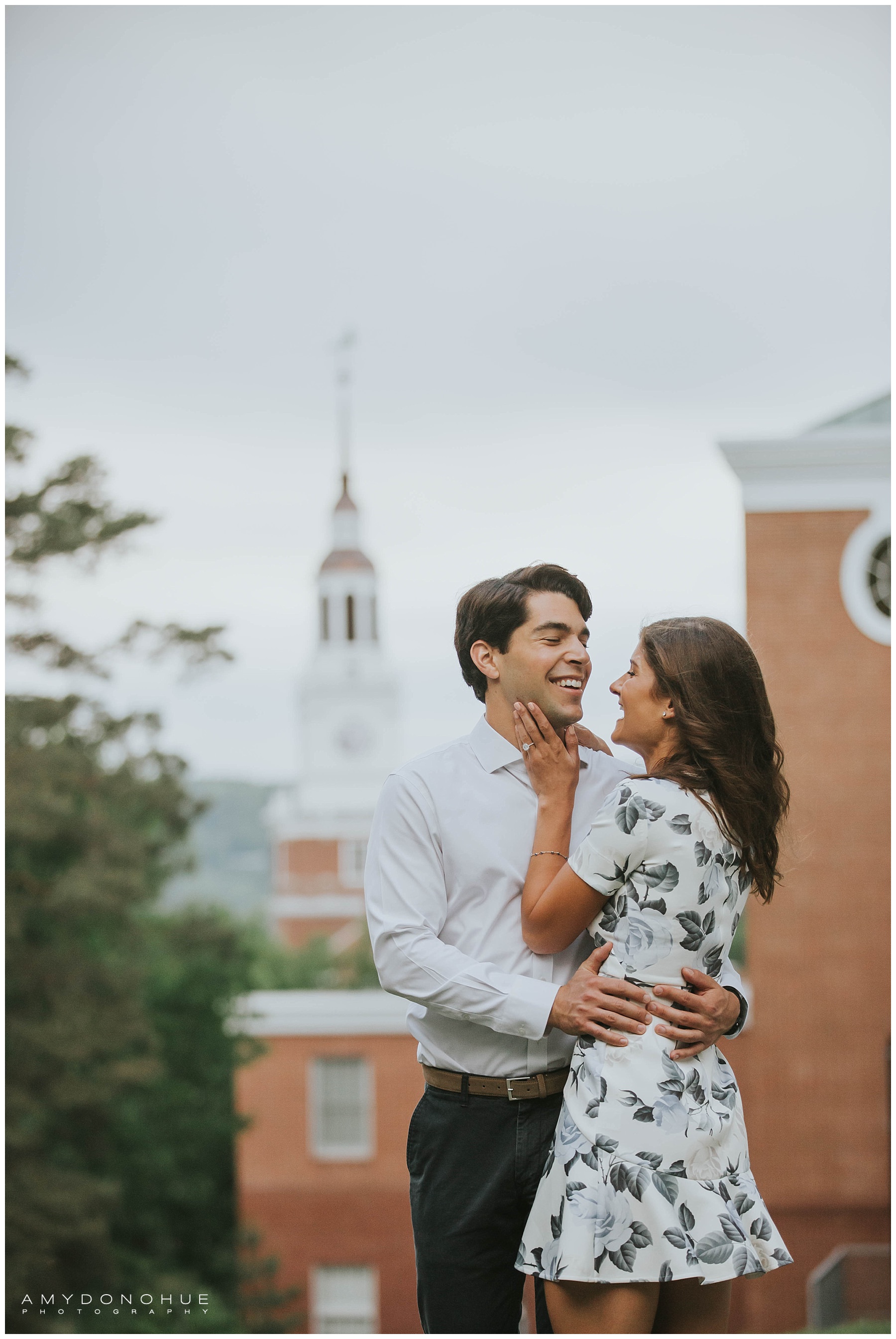 Hanover New Hampshire Engagement and Wedding Photographer at Dartmouth College | © Amy Donohue Photography