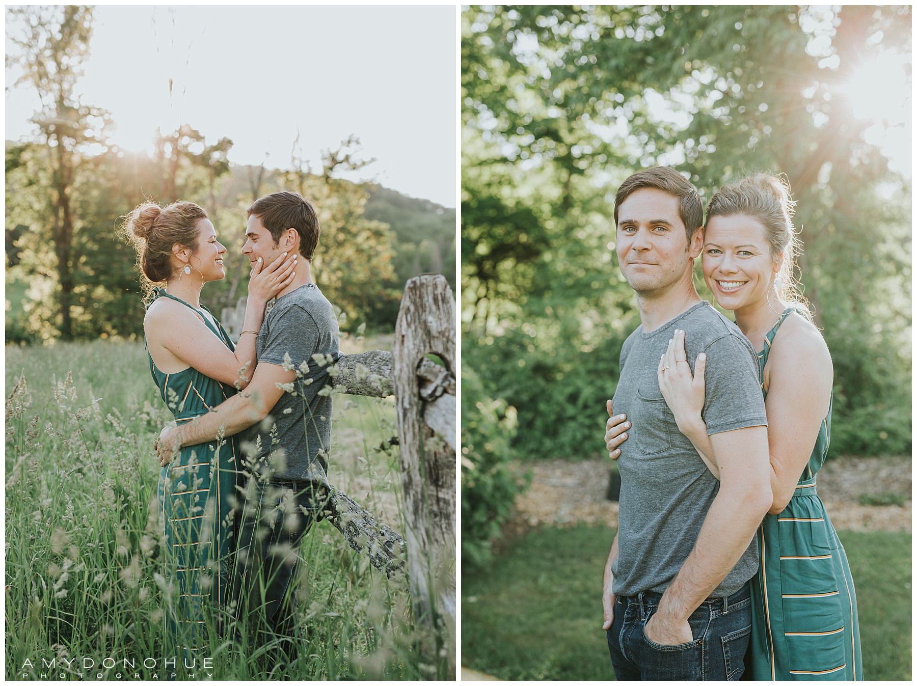 Upper Valley of Vermont and New Hampshire Engagement and Wedding Photographer | © Amy Donohue Photography