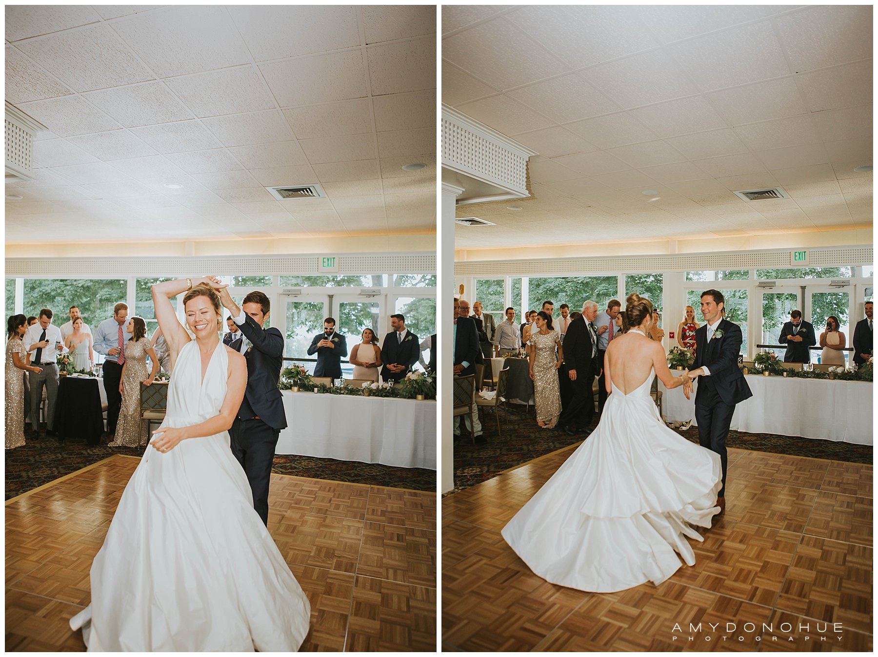 First Dance | Basin Harbor Wedding Photographer | © Amy Donohue Photography