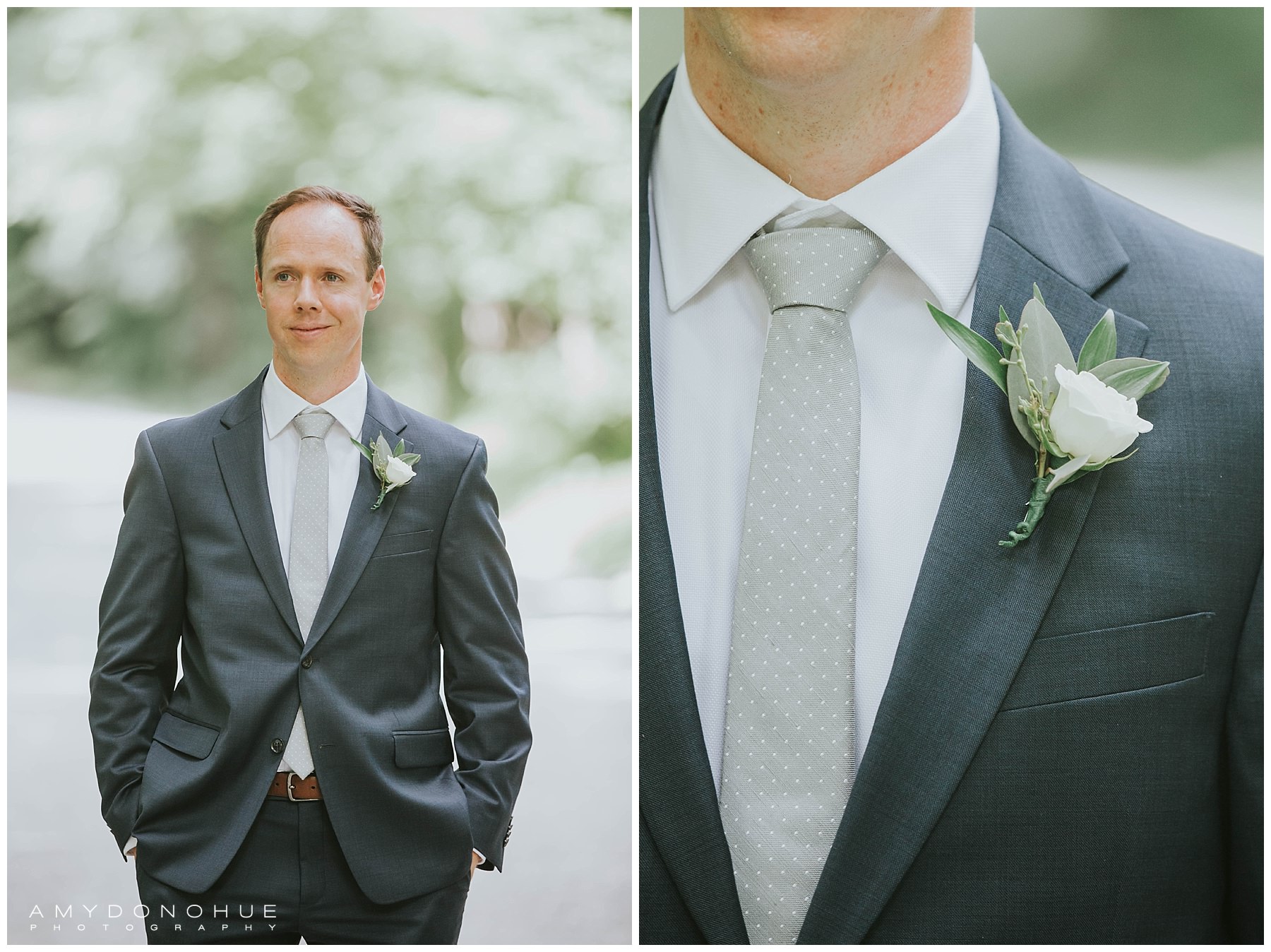 Groom Portraits | © Amy Donohue Photography | Manchester Vermont Wedding Photographer