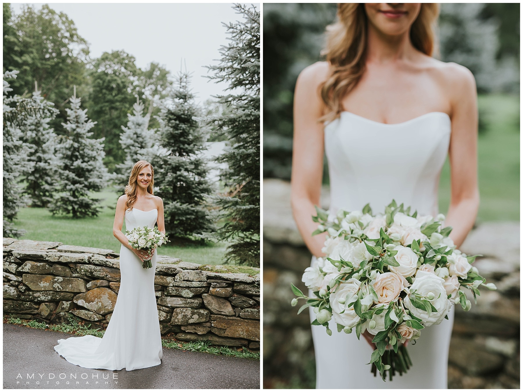 Bridal Portraits | © Amy Donohue Photography | Woodstock, Vermont Wedding Photographer