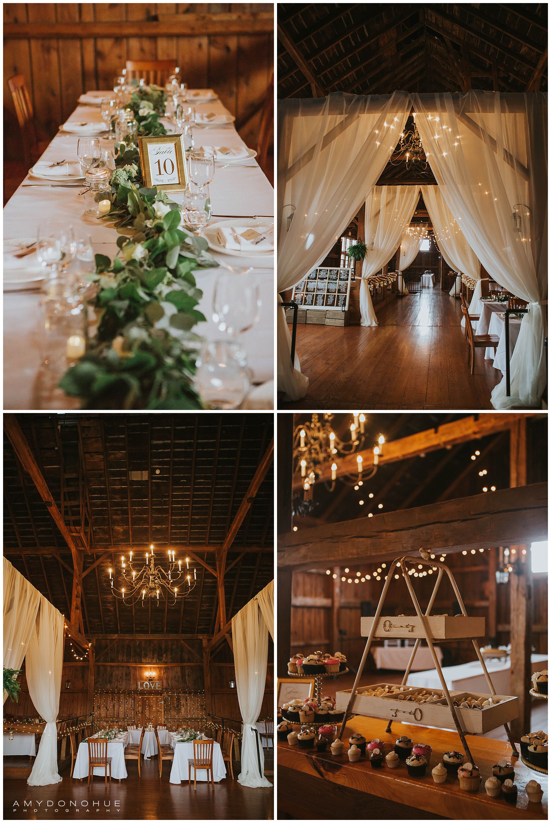 Wedding Reception Venue | The Barn at Boyden Farms | Vermont Wedding Photographer | © Amy Donohue Photography