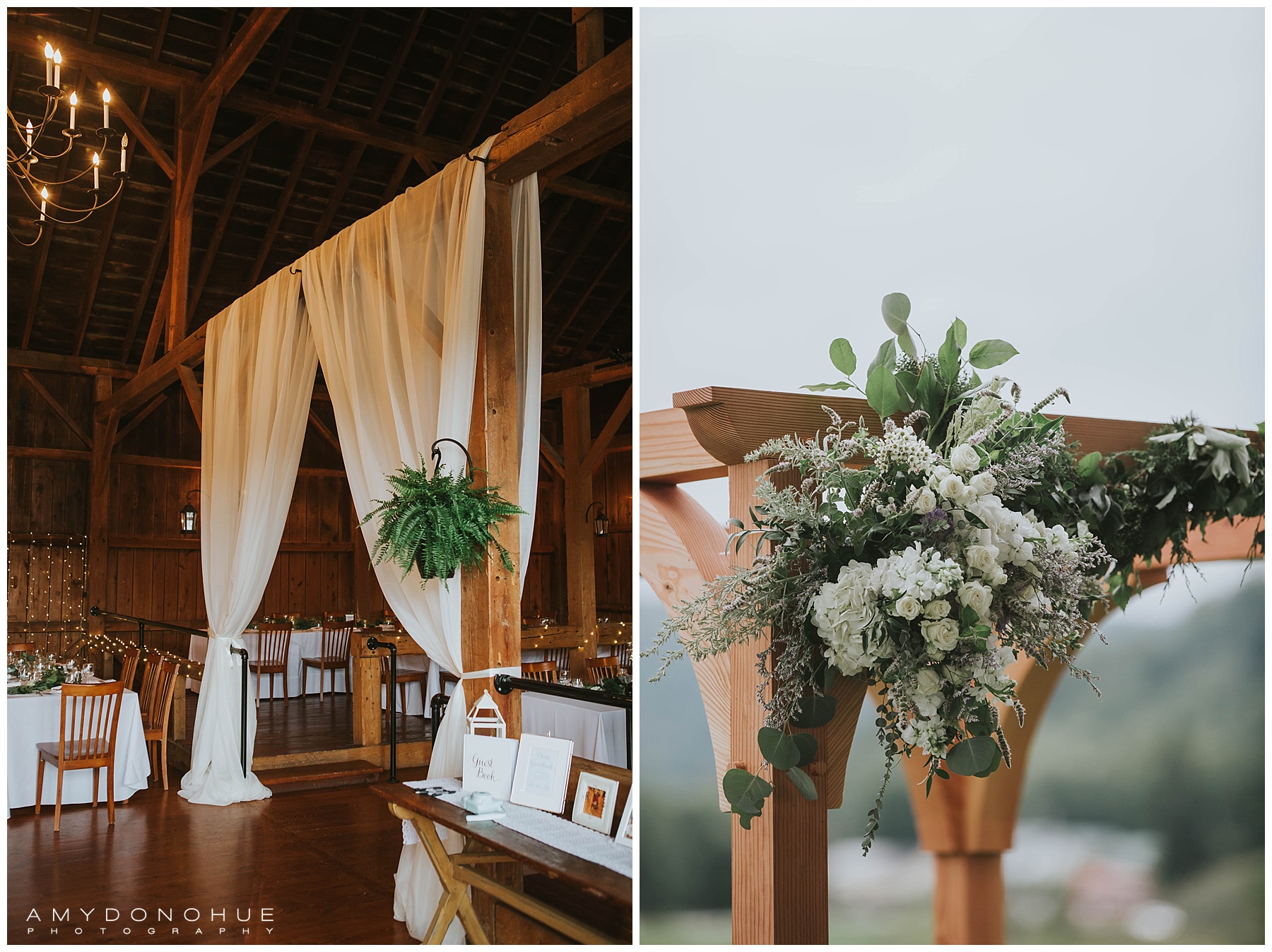 Wedding Reception Venue | The Barn at Boyden Farms | Vermont Wedding Photographer | © Amy Donohue Photography
