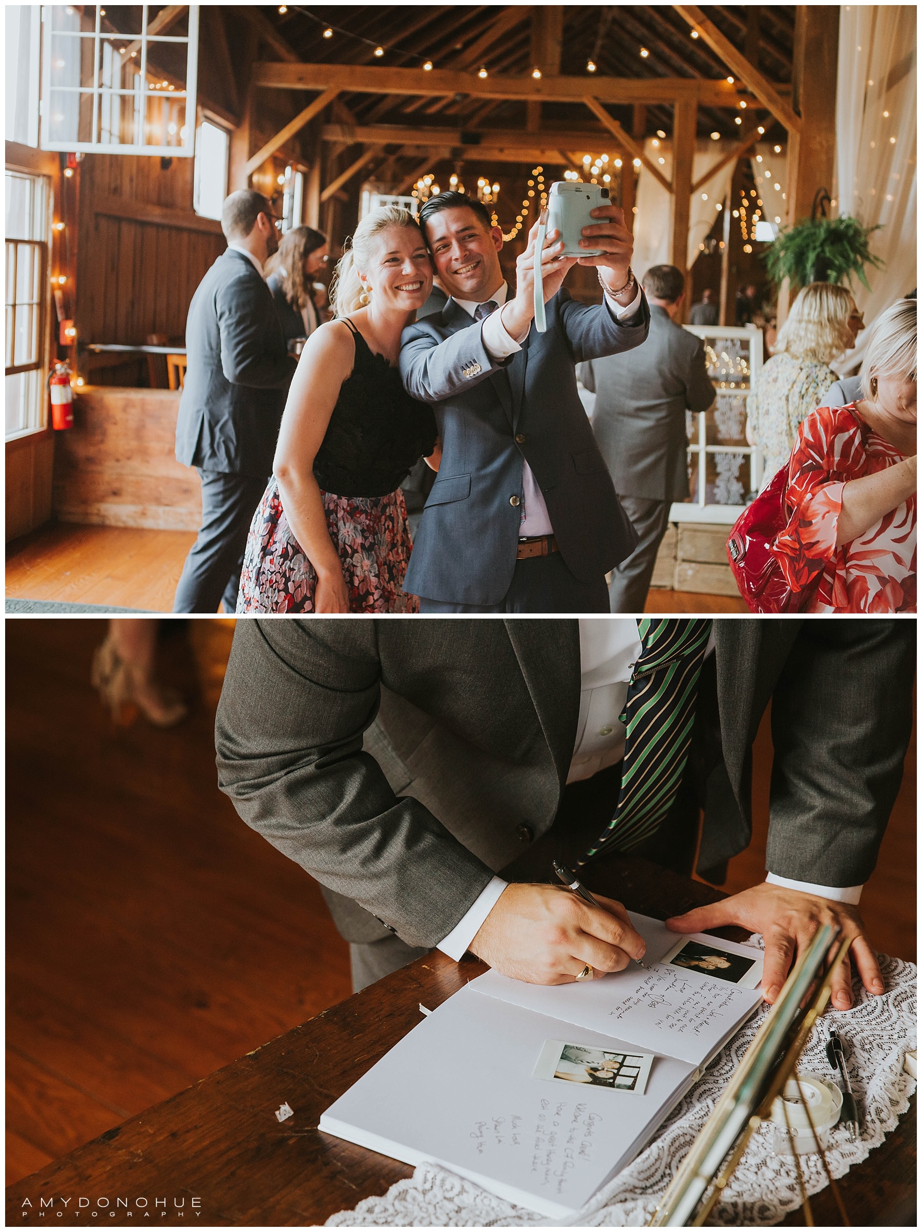 Wedding Reception | The Barn at Boyden Farms | Vermont Wedding Photographer | © Amy Donohue Photography