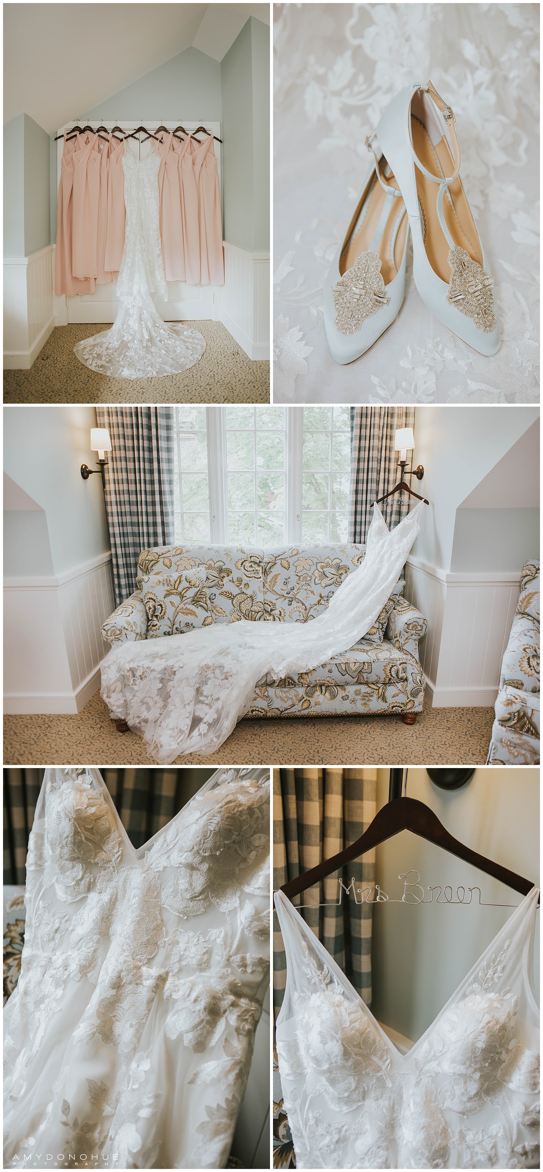 Wedding Dress | Vermont Wedding Photographer | © Amy Donohue Photography