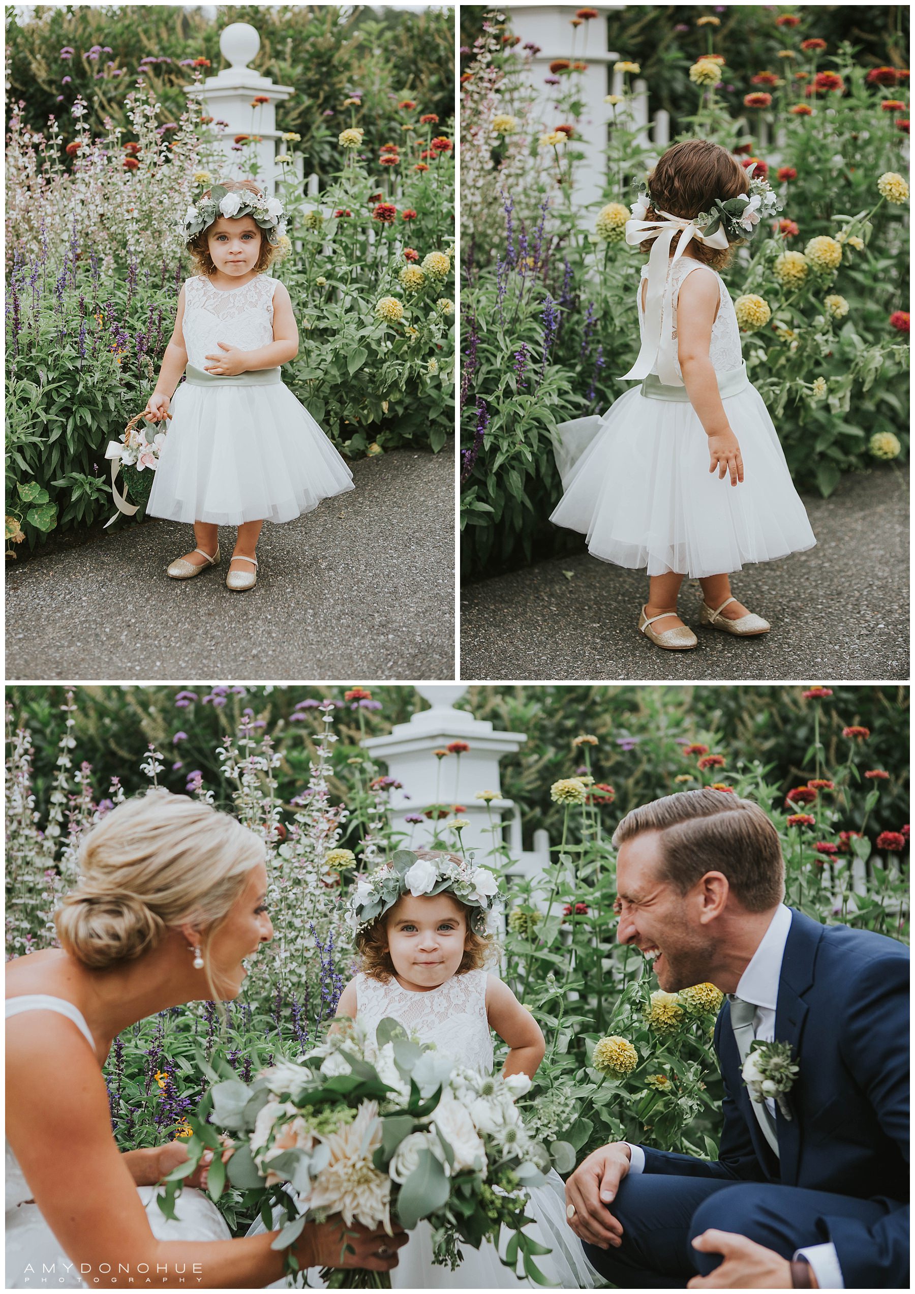Flower Girl | Woodstock, Vermont Wedding Photographer | © Amy Donohue Photography