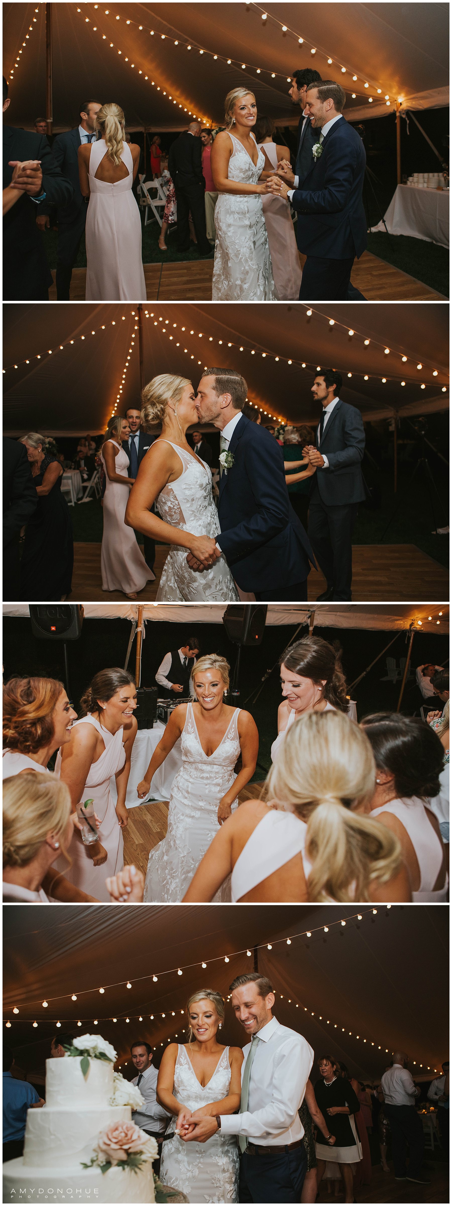 Wedding Reception Dancing | Vermont Wedding Photographer | © Amy Donohue Photography