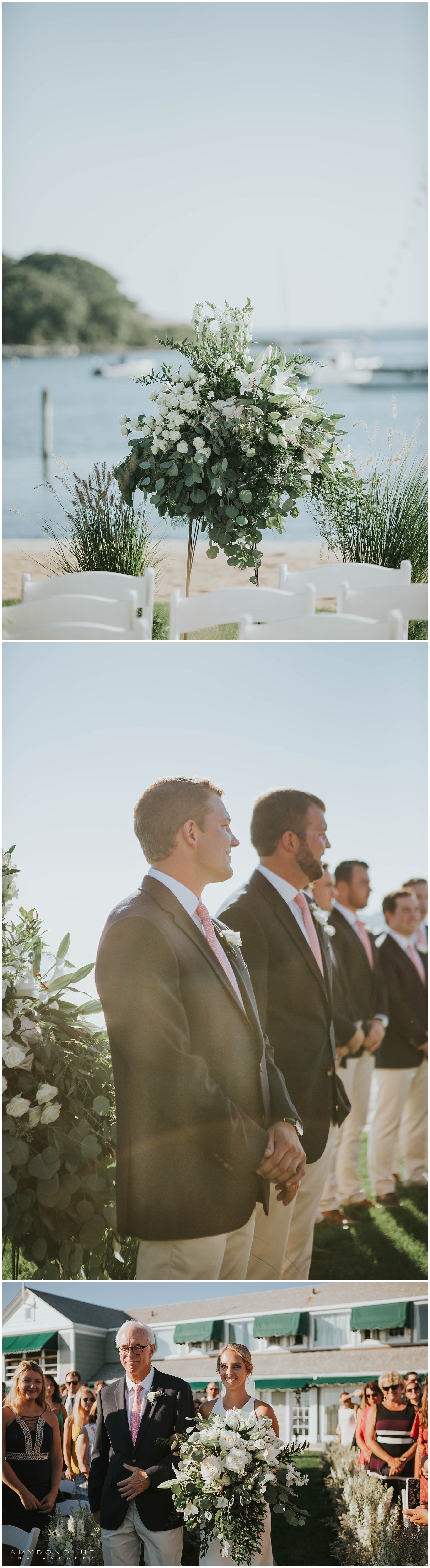 Wedding Ceremony | New England Wedding Photographer | © Amy Donohue Photography