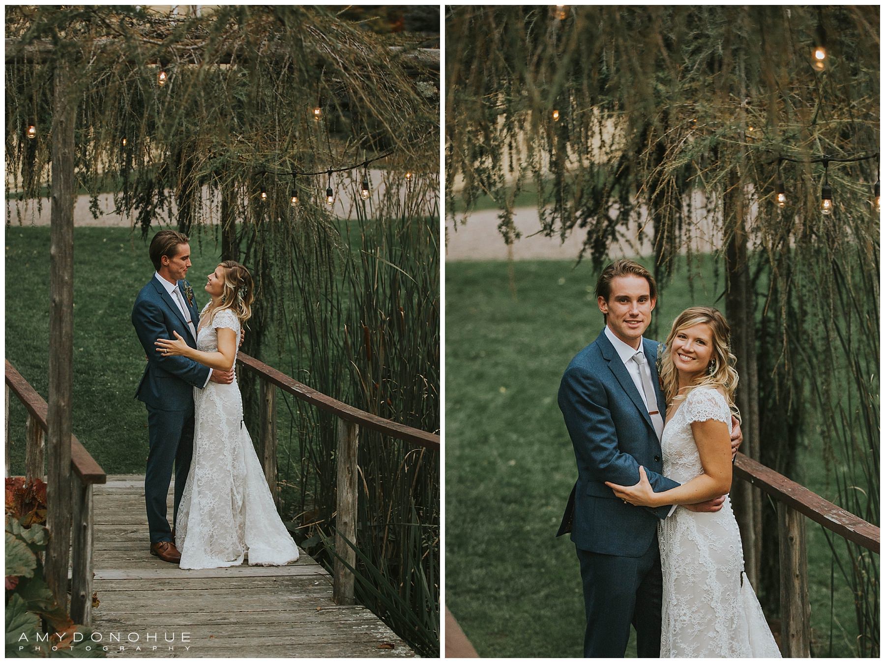 Just Married Portraits | The Inn at Round Barn Farm | © Amy Donohue Photography