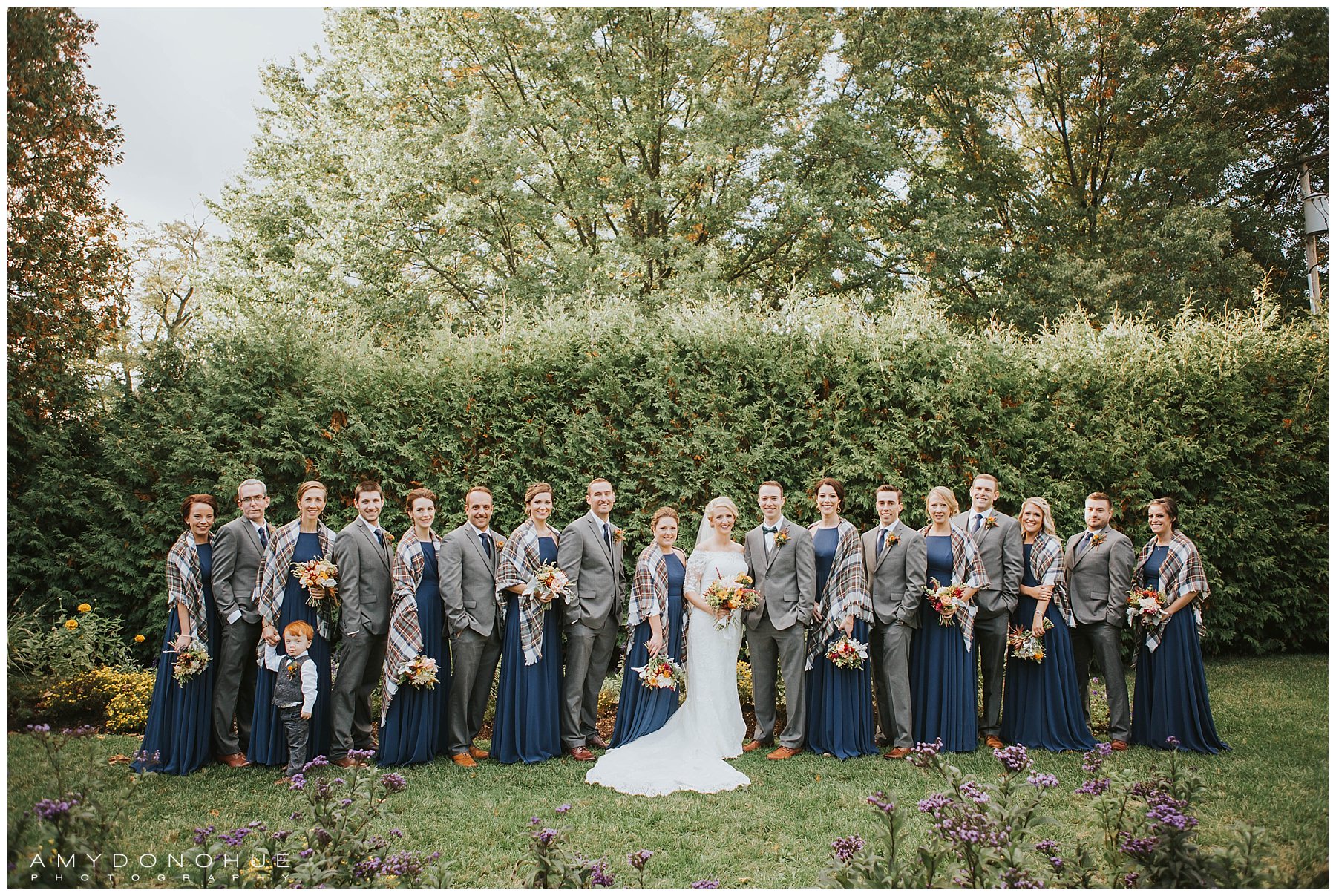 Bridal Party | Basin Harbor Wedding Photographer | © Amy Donohue Photography