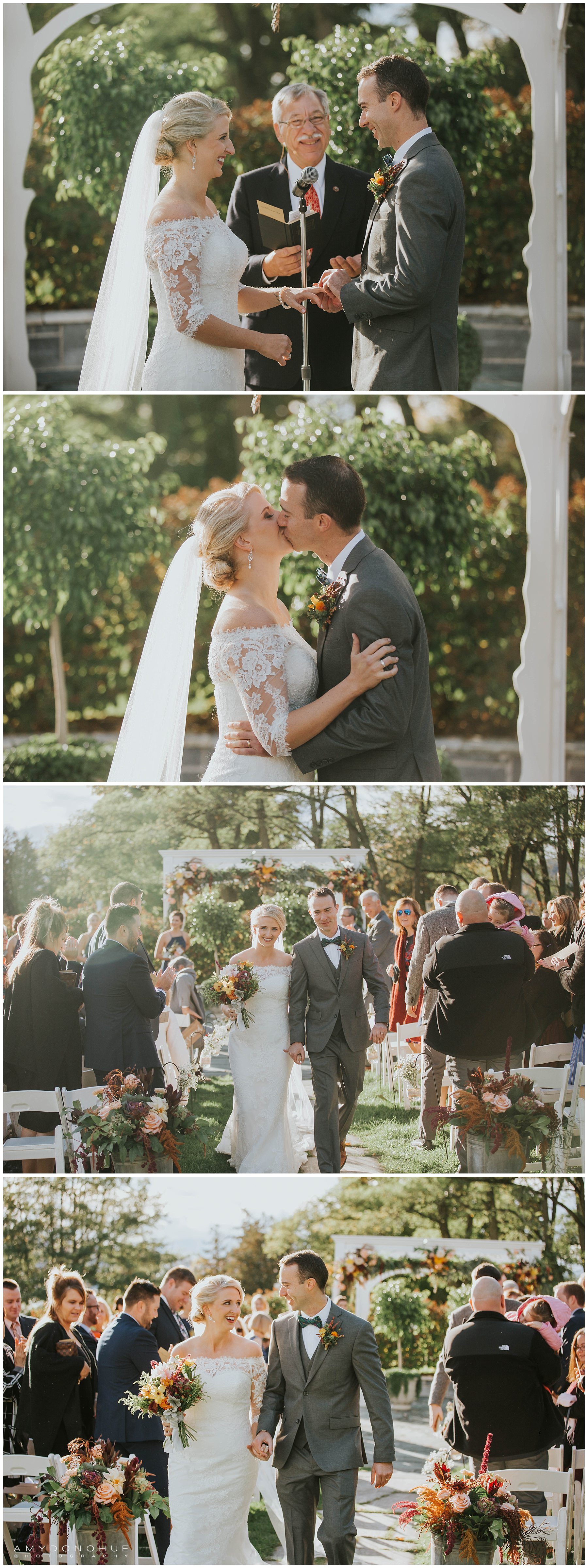 Wedding Ceremony | Basin Harbor Wedding Photographer | © Amy Donohue Photography