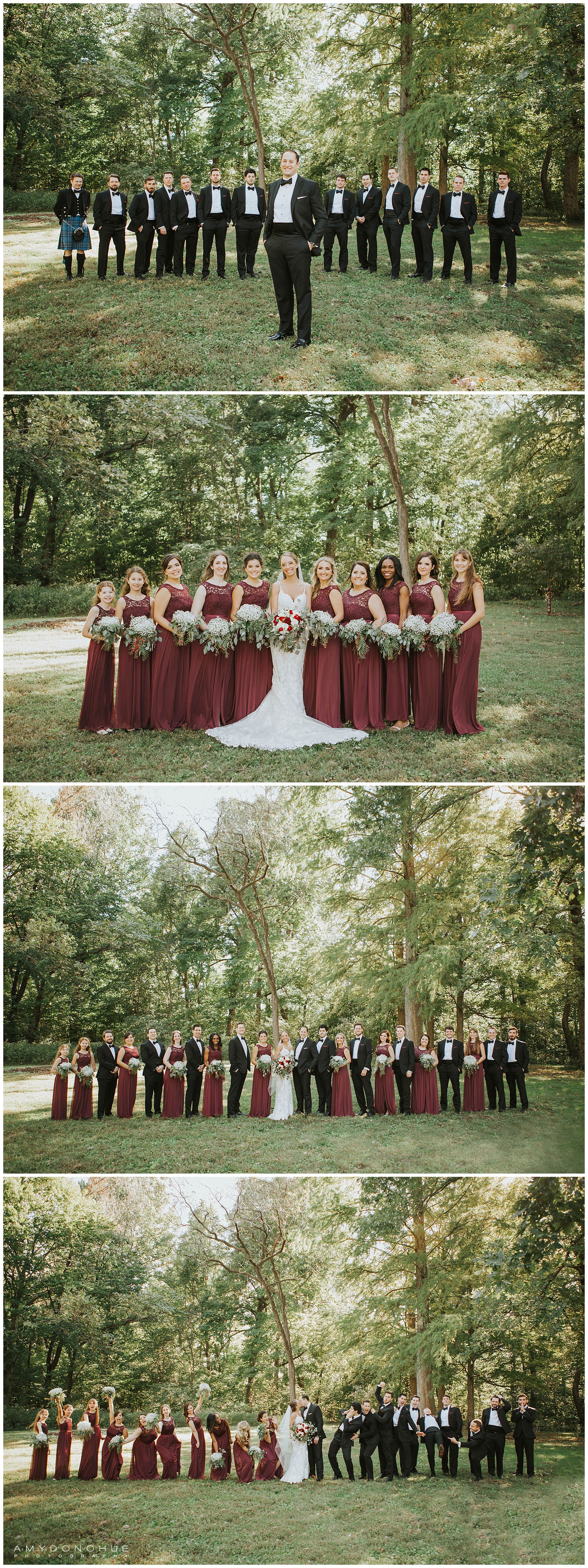 Bridal Party Portraits | Louisville, Kentucky Wedding Photographer | © Amy Donohue Photography
