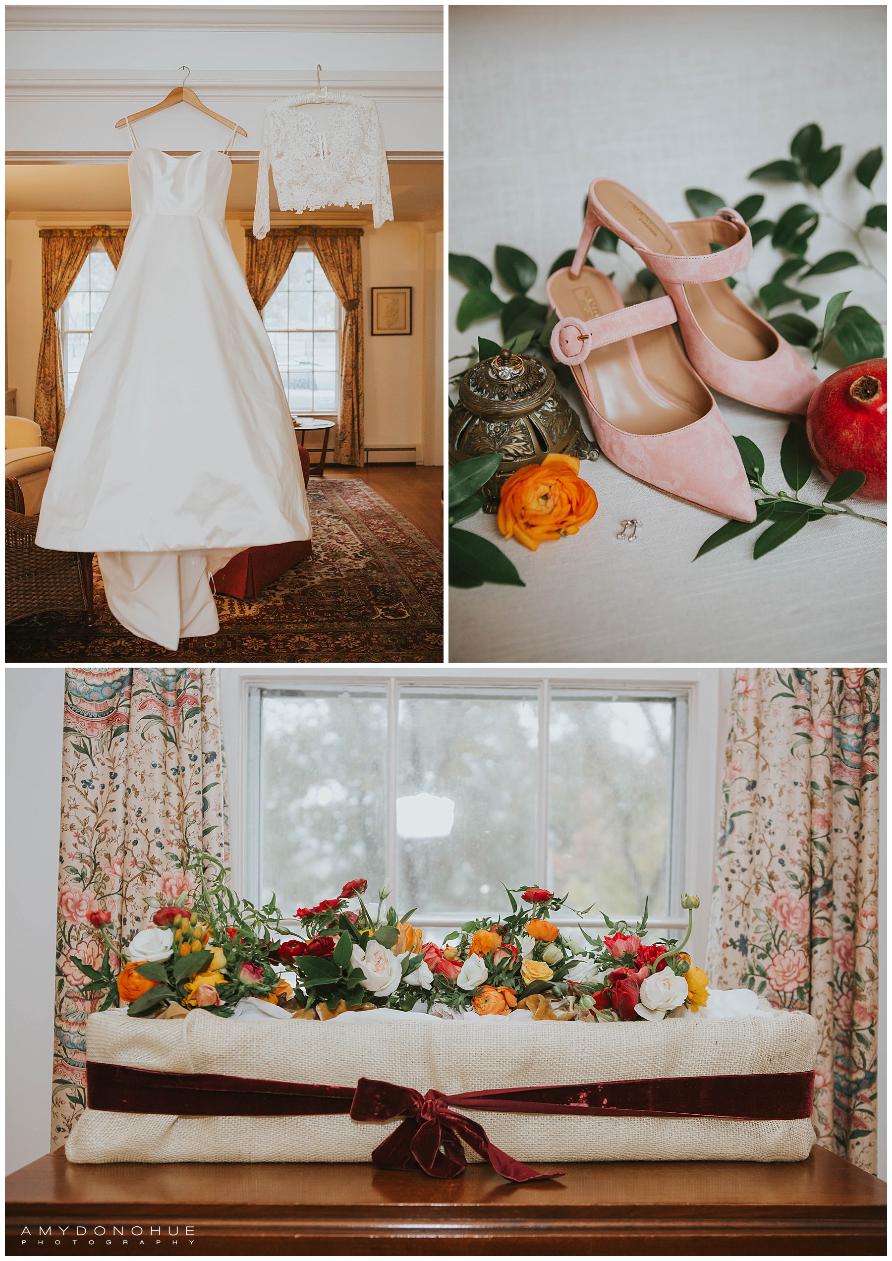 Fall Wedding Inspiration Details | Woodstock, Vermont Wedding Photographer | © Amy Donohue Photography