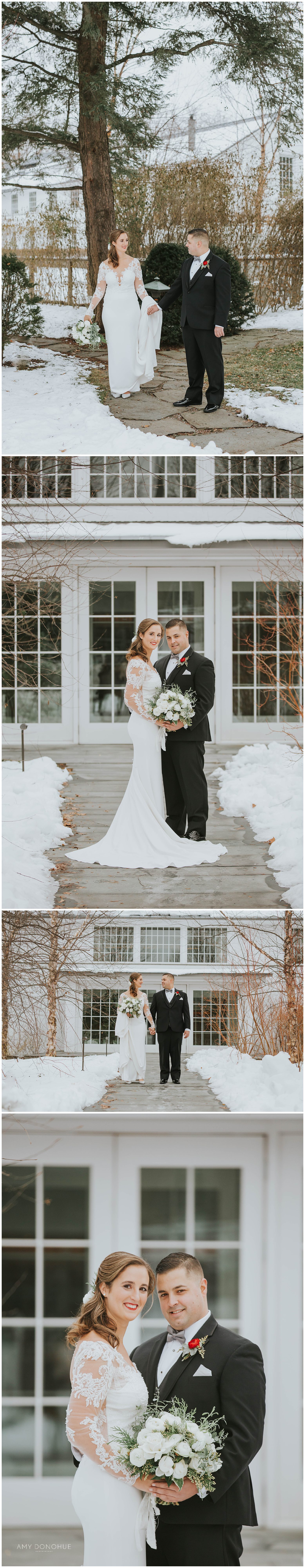 Natural Bride and Groom Portraits | Woodstock Inn & Resort | VT Wedding Photographer | © Amy Donohue Photography
