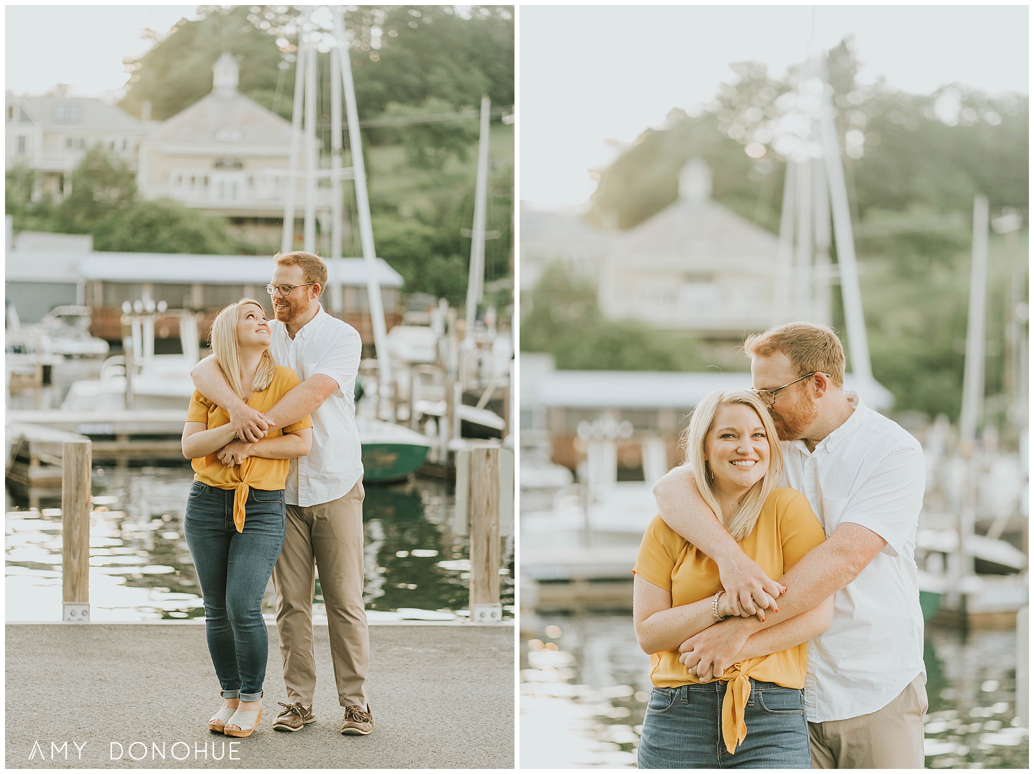 Vermont Wedding Photographer | Lake Sunapee Engagement Session | © Amy Donohue Photography