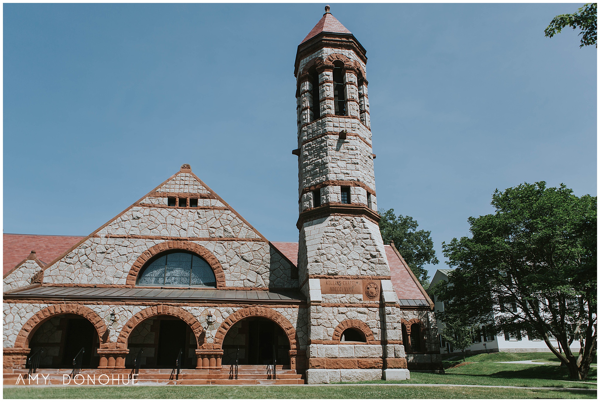 Rollins Chapel Dartmouth College | Vermont Wedding Photographer | © Amy Donohue Photography