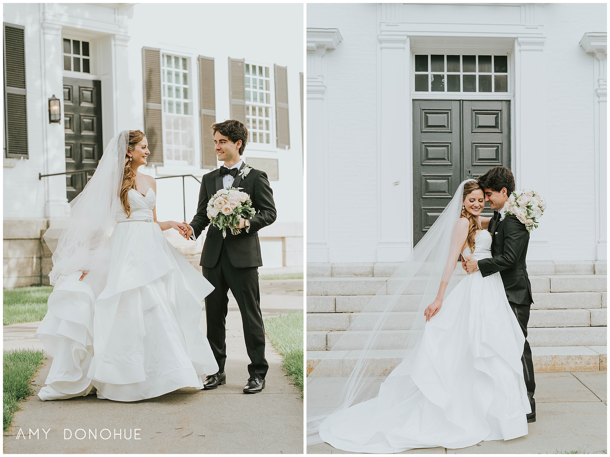 Wedding Portraits Dartmouth College | Vermont Wedding Photographer | © Amy Donohue Photography