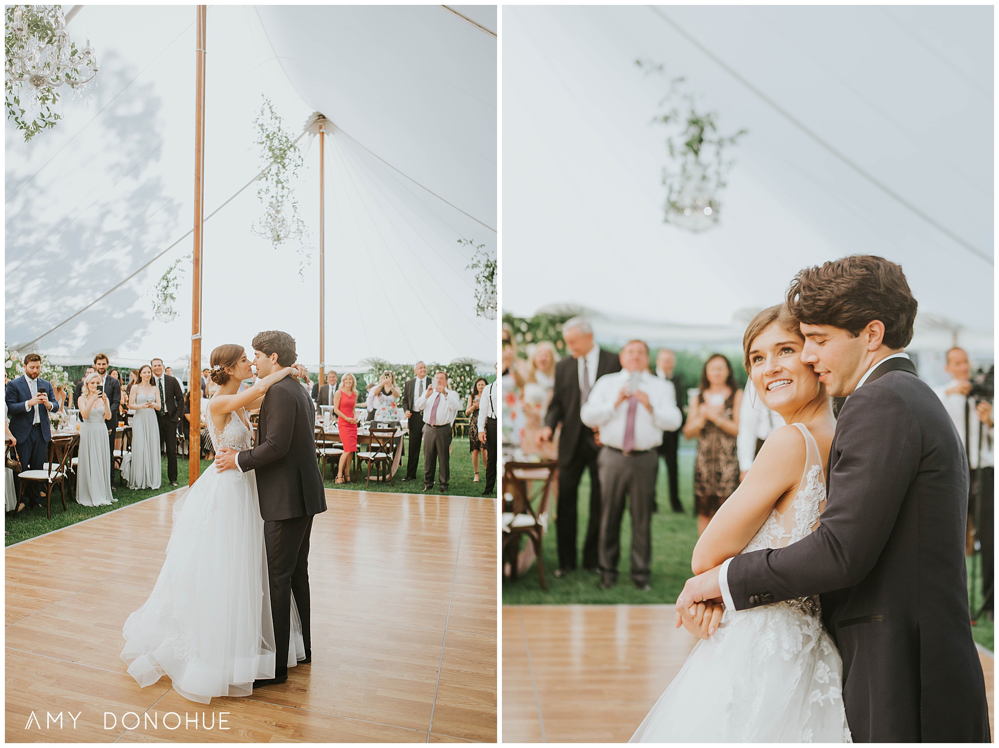 First Dance | Woodstock Vermont Wedding Photographer | © Amy Donohue Photography