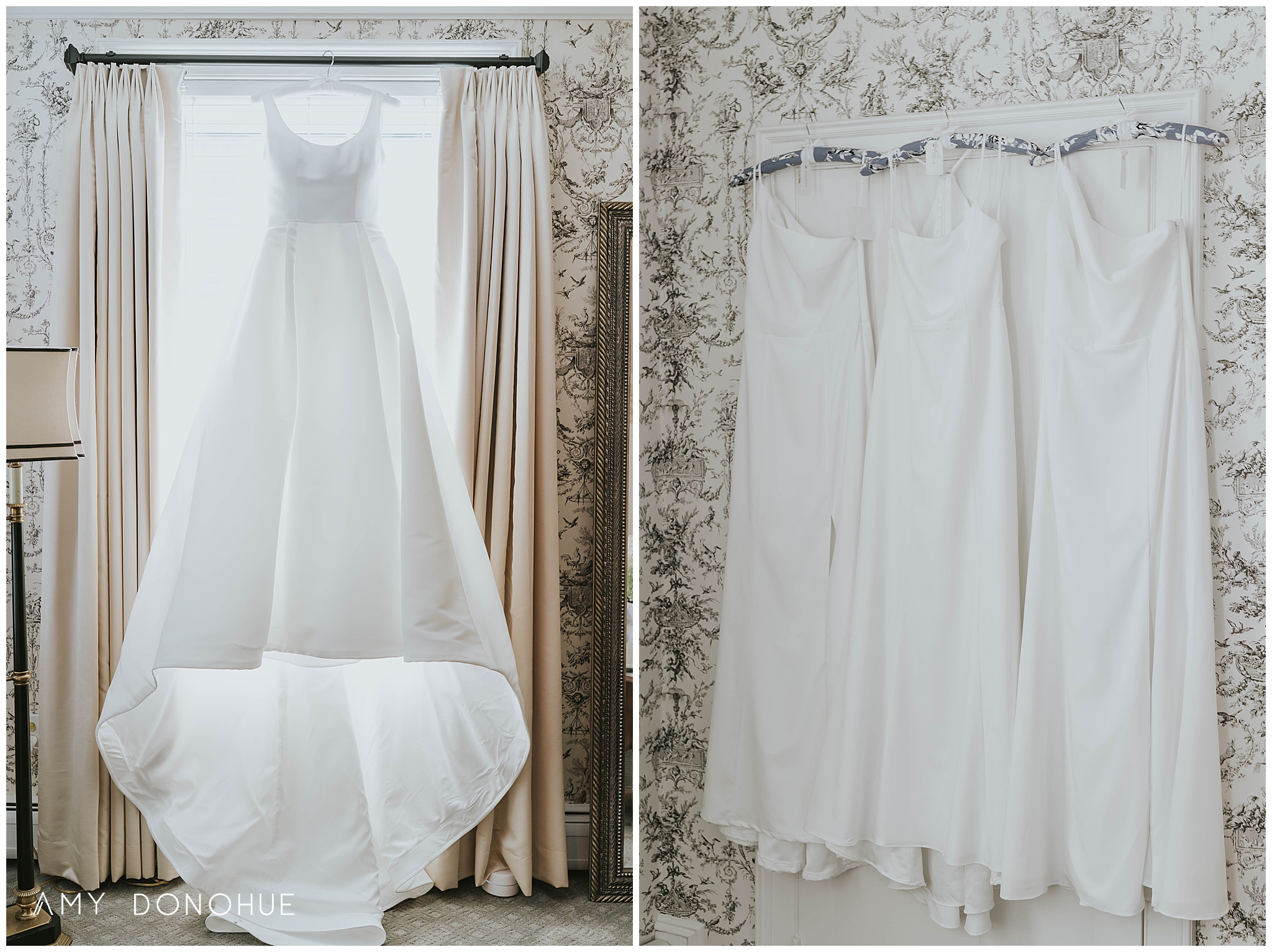 Wedding Dress | Blue Horse Inn | Vermont Wedding Photographer | © Amy Donohue Photography