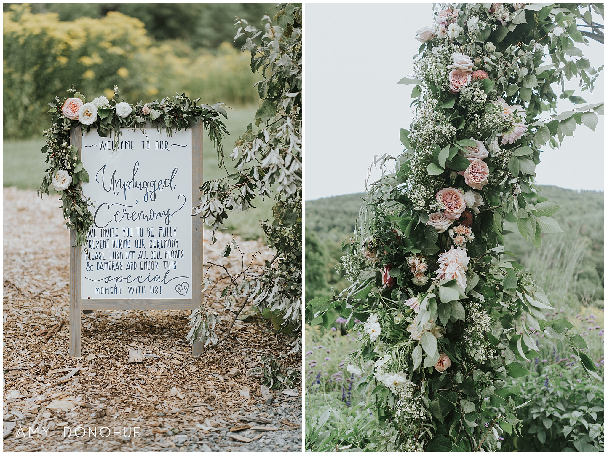 Kelly Way Garden Ceremony | Woodstock Inn & Resort | Vermont Wedding Photographer | © Amy Donohue Photography