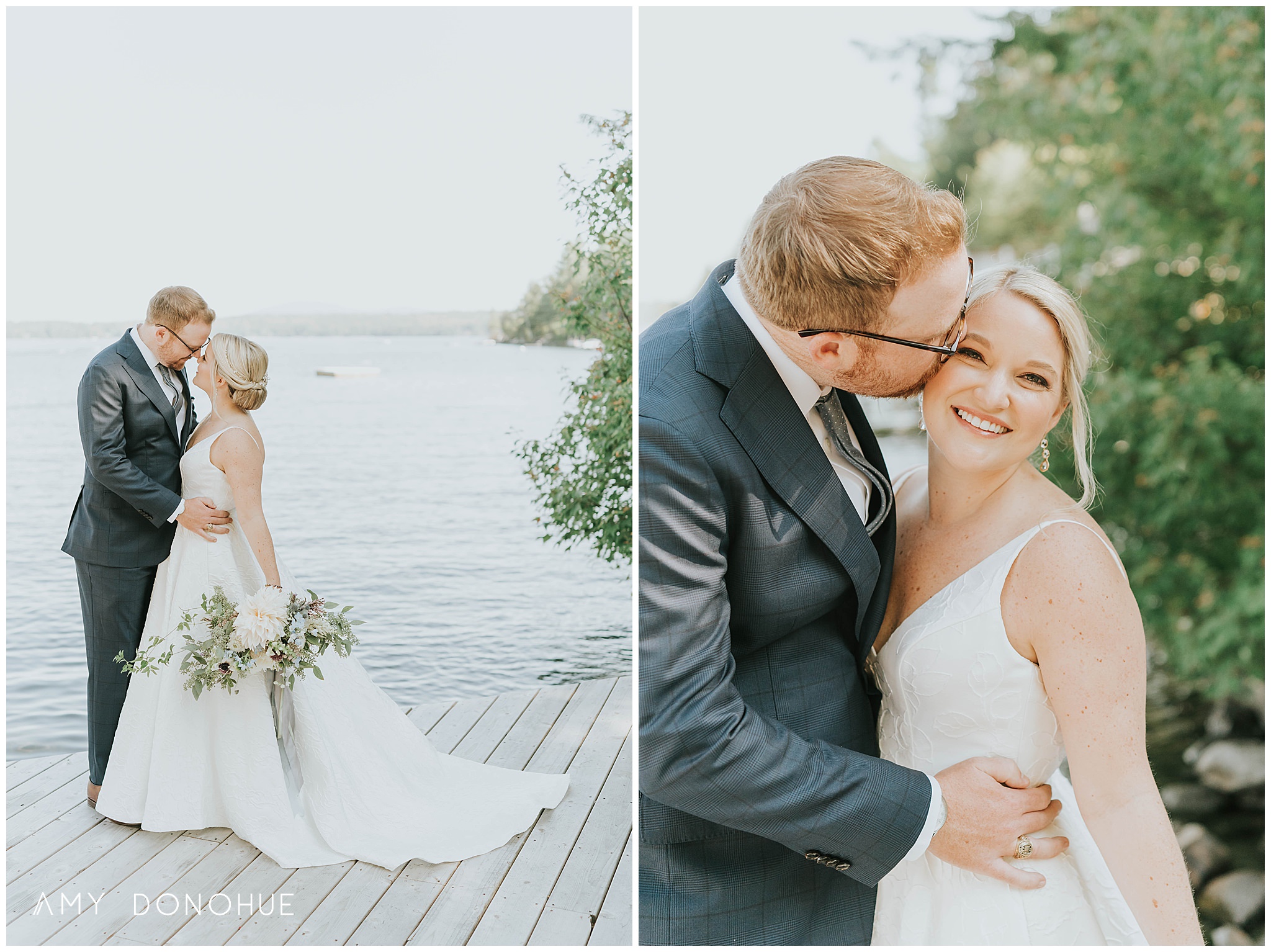 Bride & Groom Portraits | The Prism House Event Design & Wedding Planning | New Hampshire Wedding Photographer | © Amy Donohue Photography