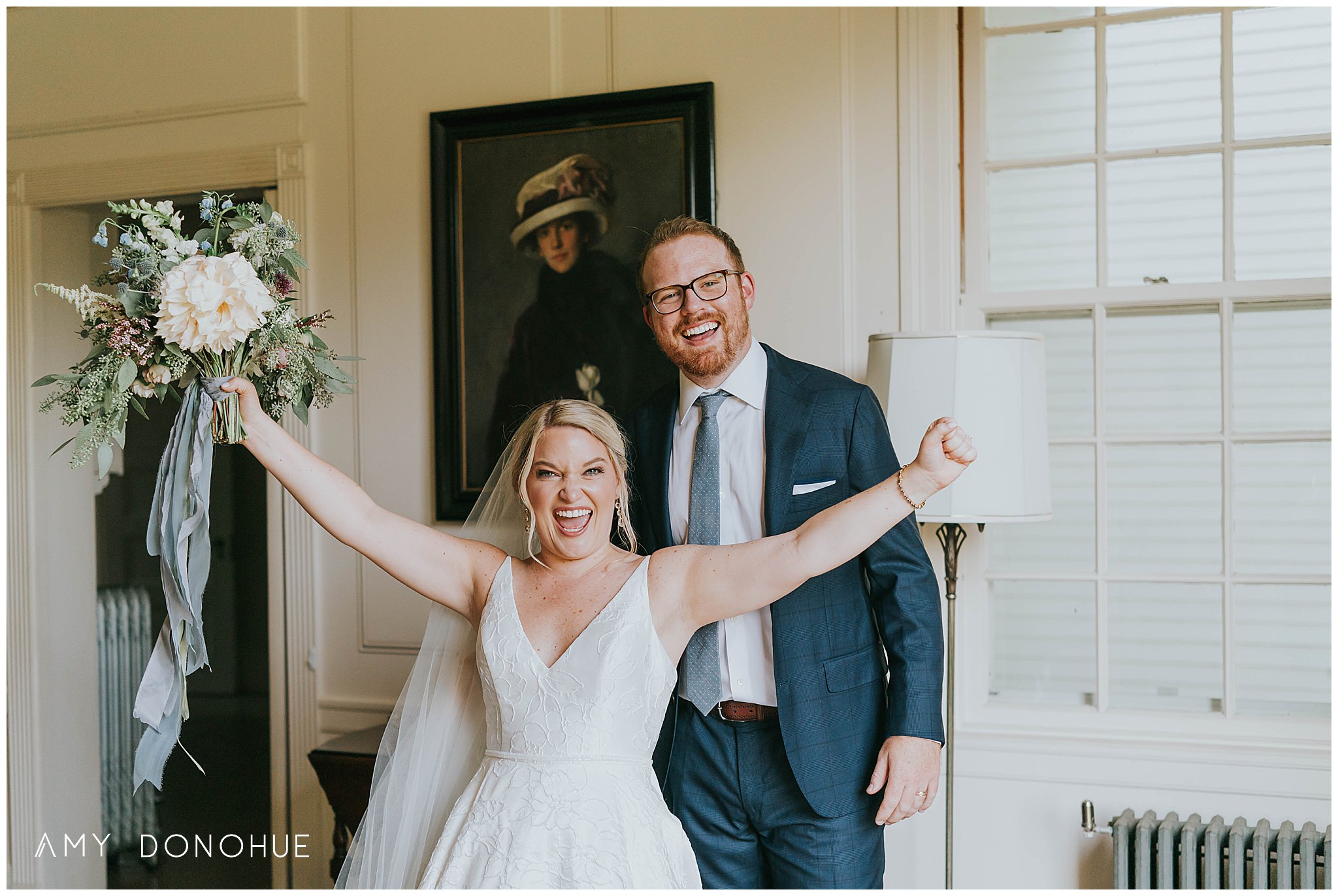 Ceremony | The Fells Estate | The Prism House Event Design & Wedding Planning | New Hampshire Wedding Photographer | © Amy Donohue Photography