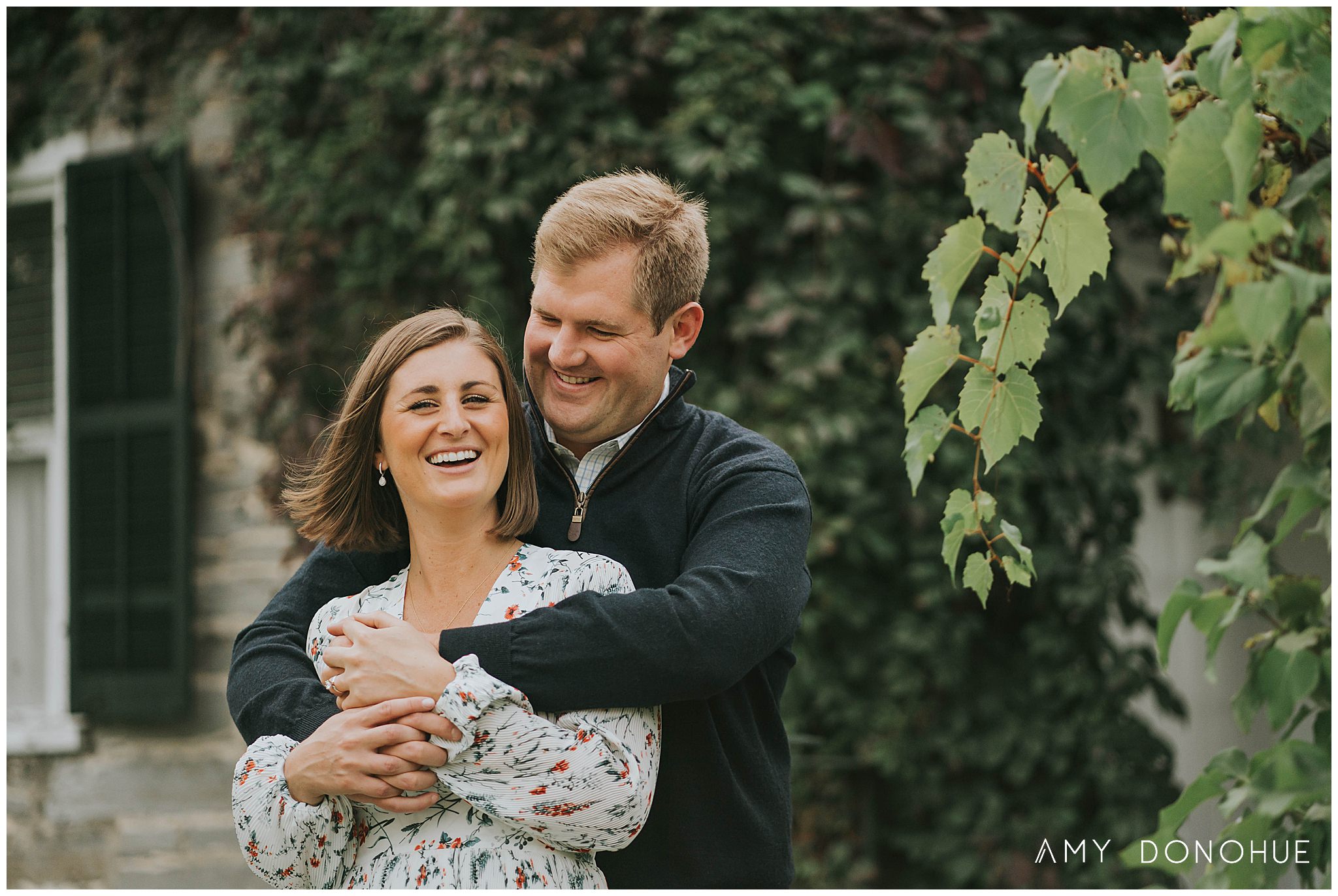 Engagement Photos | Basin Harbor | Vermont Wedding Photographer | © Amy Donohue Photography