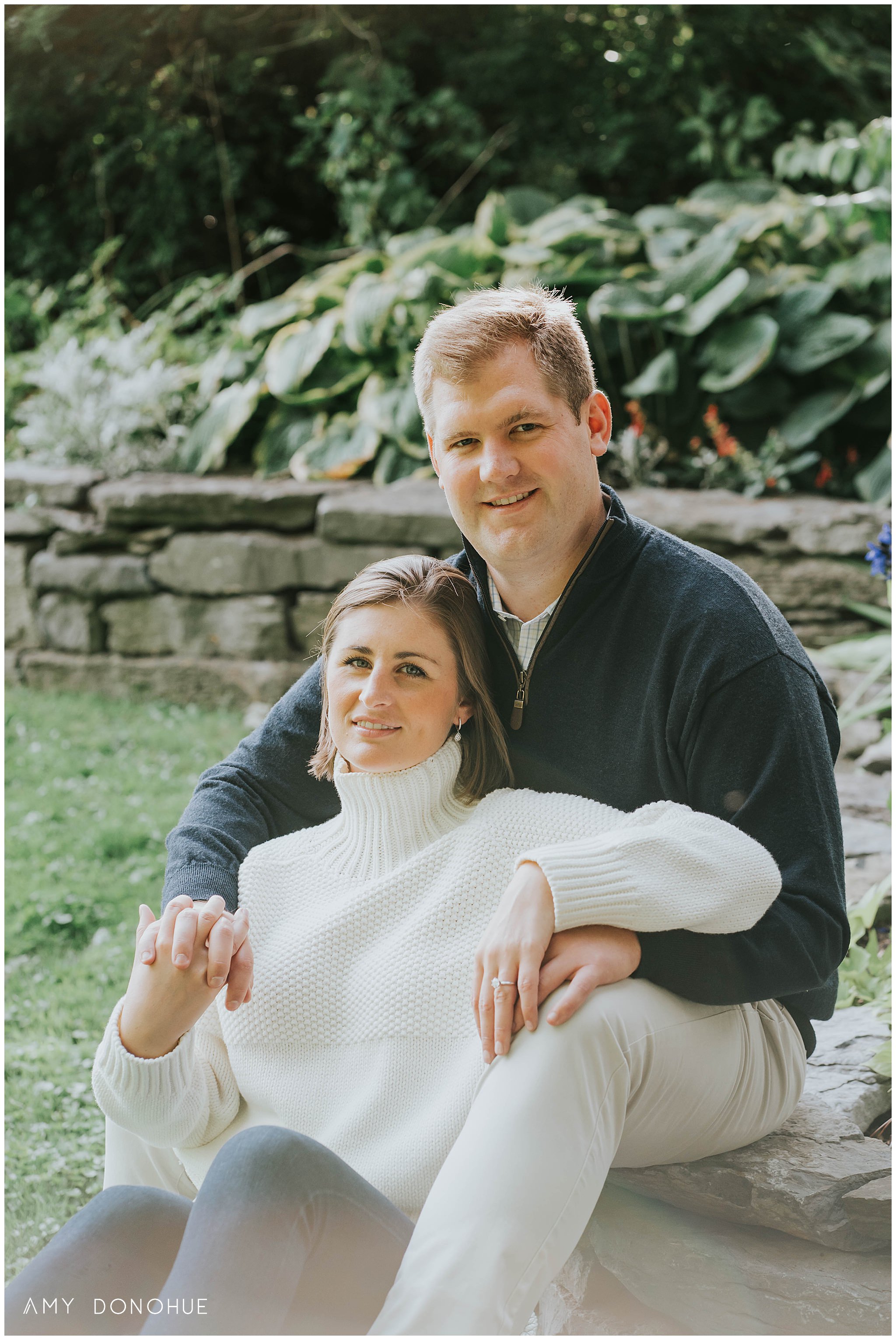 Engagement Photos | Basin Harbor | Vermont Wedding Photographer | © Amy Donohue Photography