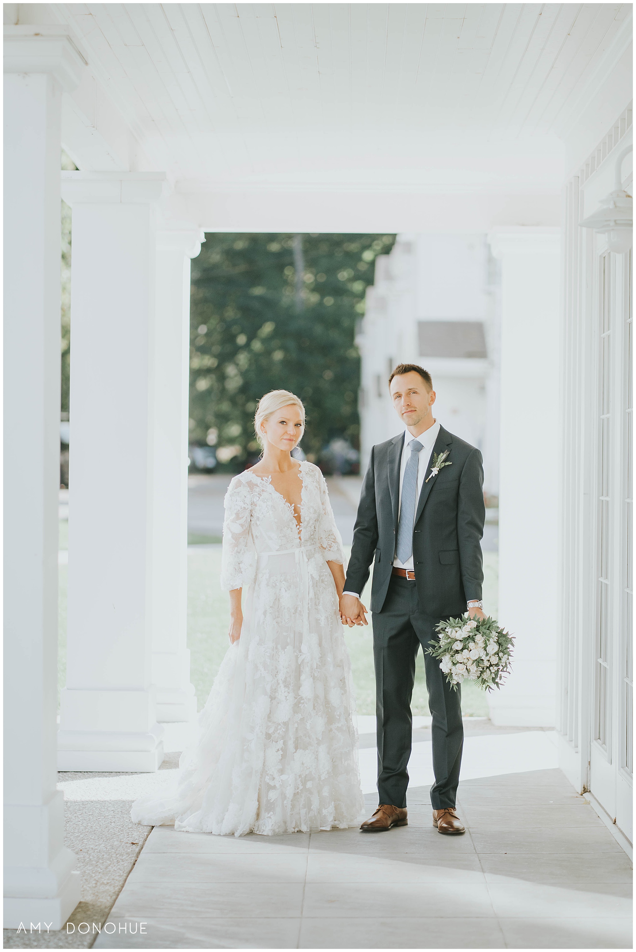 Bride and groom portraits at the Equinox Resort Wedding | Vermont Wedding Photographer | © Amy Donohue Photography