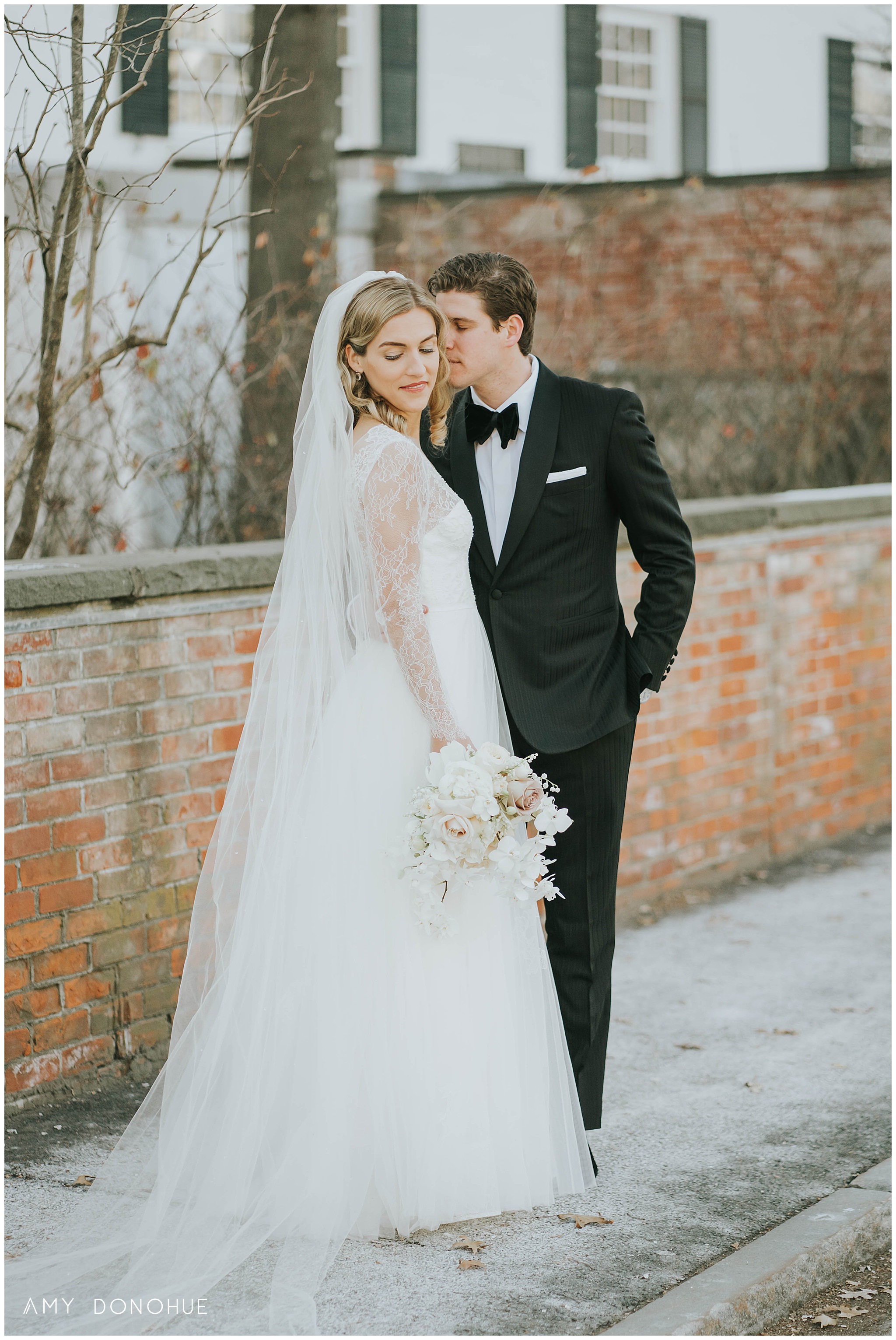 Bride and Groom Portraits | Vermont Wedding Photographer | Woodstock Inn & Resort Vermont | © Amy Donohue Photography