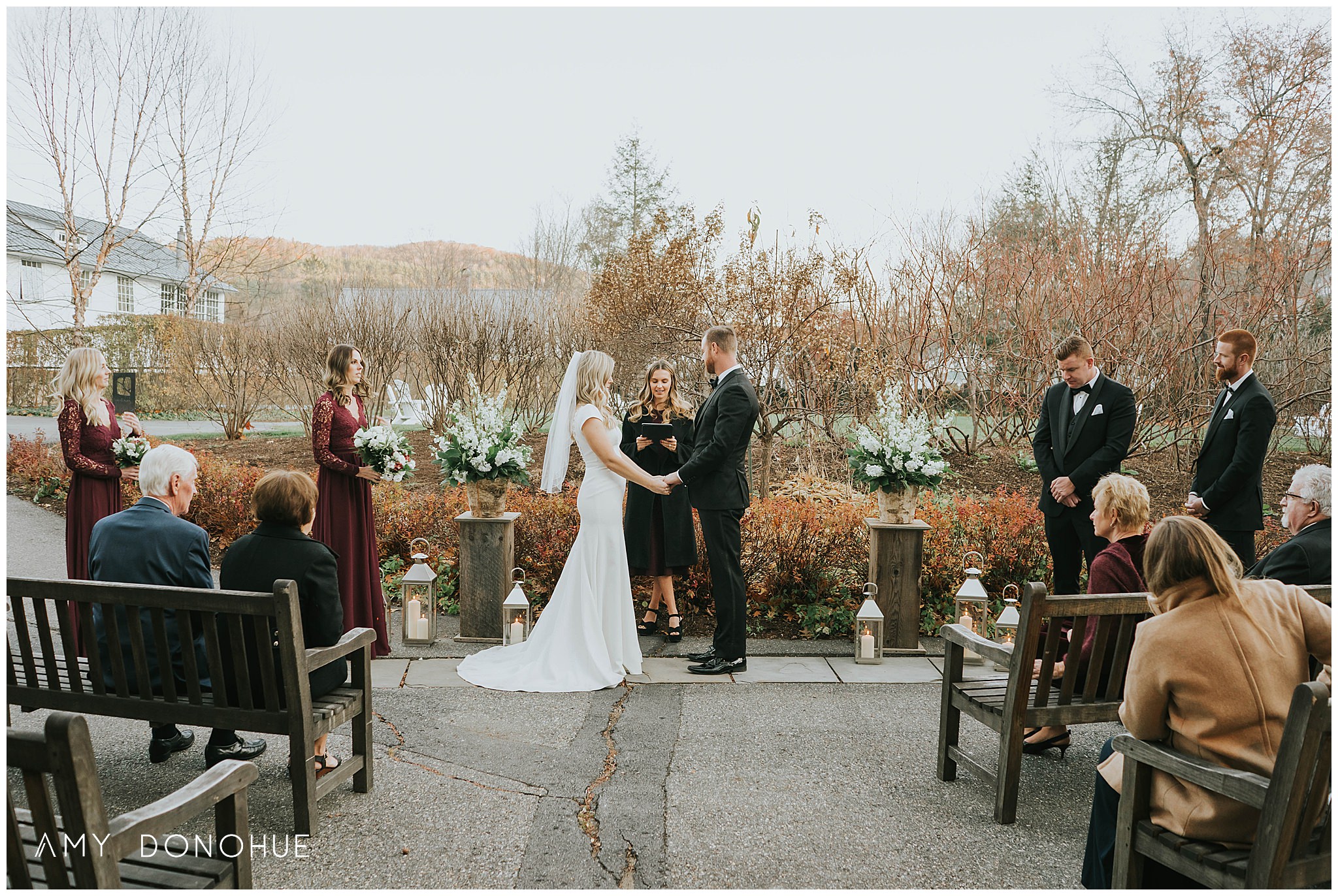 Vermont Intimate Wedding Photographer | Woodstock Inn & Resort Vermont | © Amy Donohue Photography