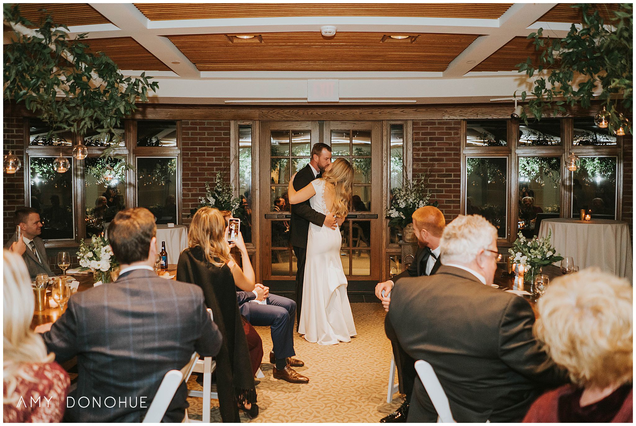 First Dance | Vermont Intimate Wedding Photographer | Woodstock Inn & Resort Vermont | © Amy Donohue Photography
