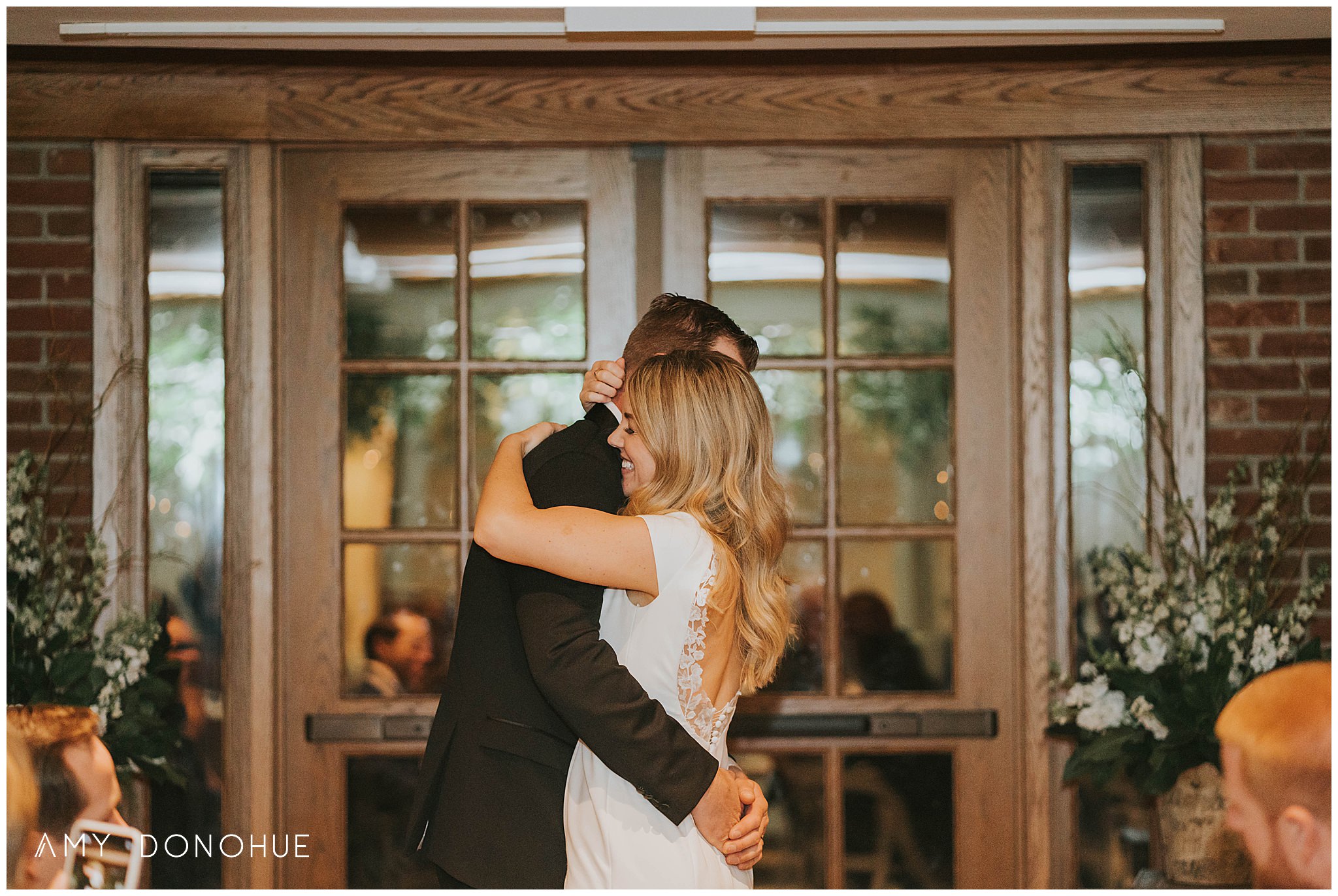 First Dance | Vermont Intimate Wedding Photographer | Woodstock Inn & Resort Vermont | © Amy Donohue Photography