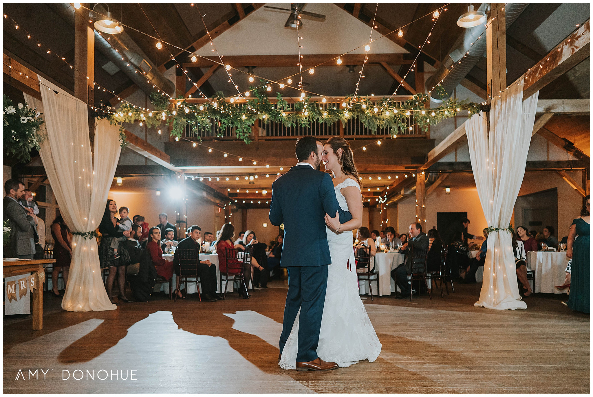 First Dance | Vermont Wedding Photographer | Mountain Top Inn Vermont | © Amy Donohue Photography